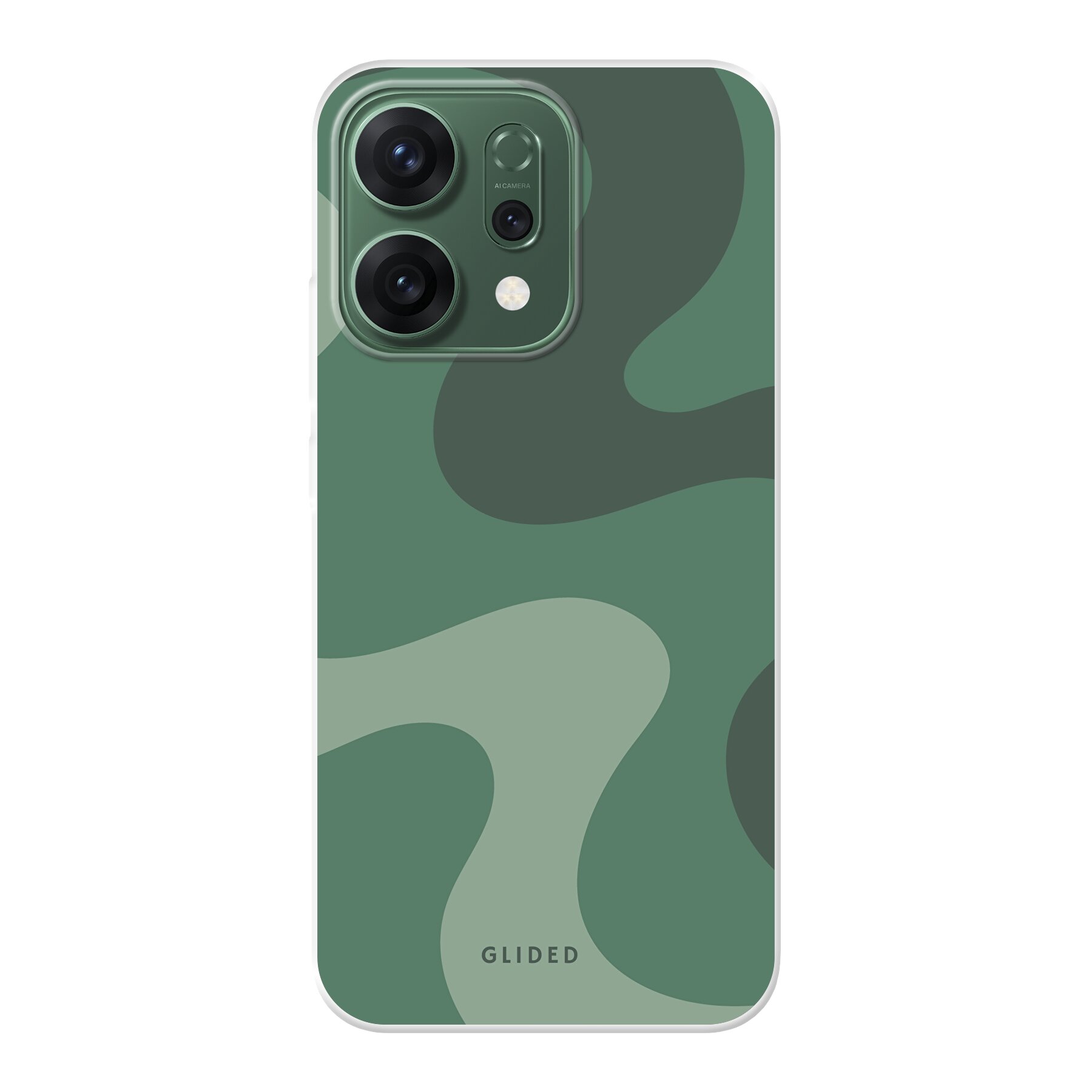 Green Wave - Oppo Reno14 Handyhülle