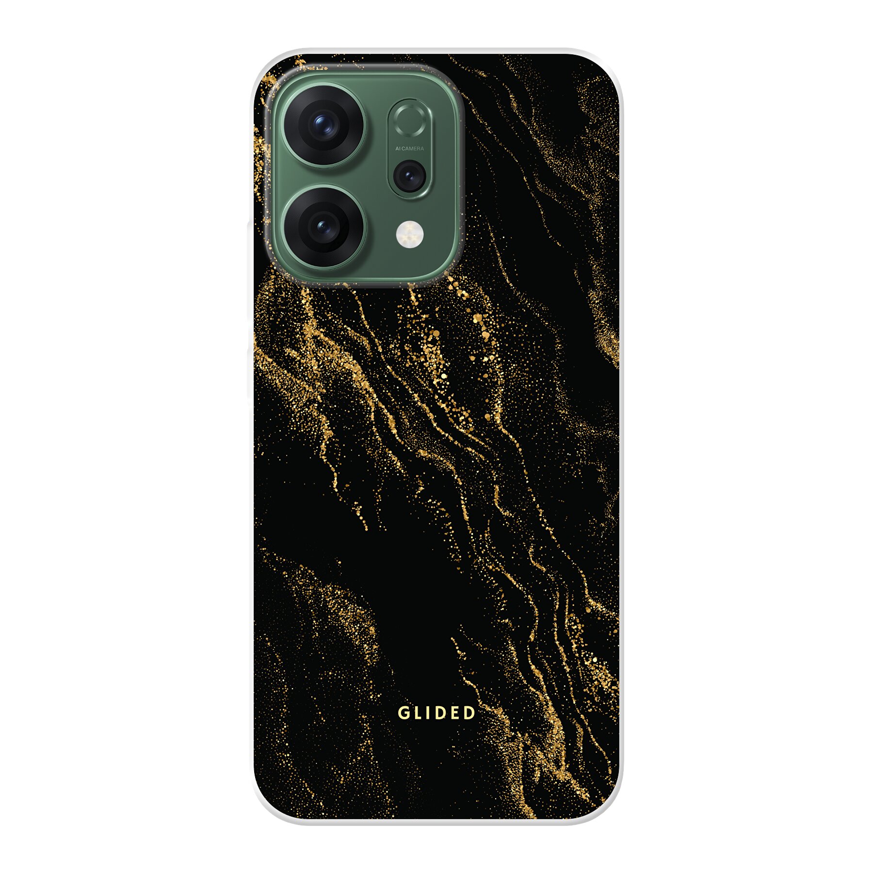 Black Marble - Oppo Reno14 Handyhülle