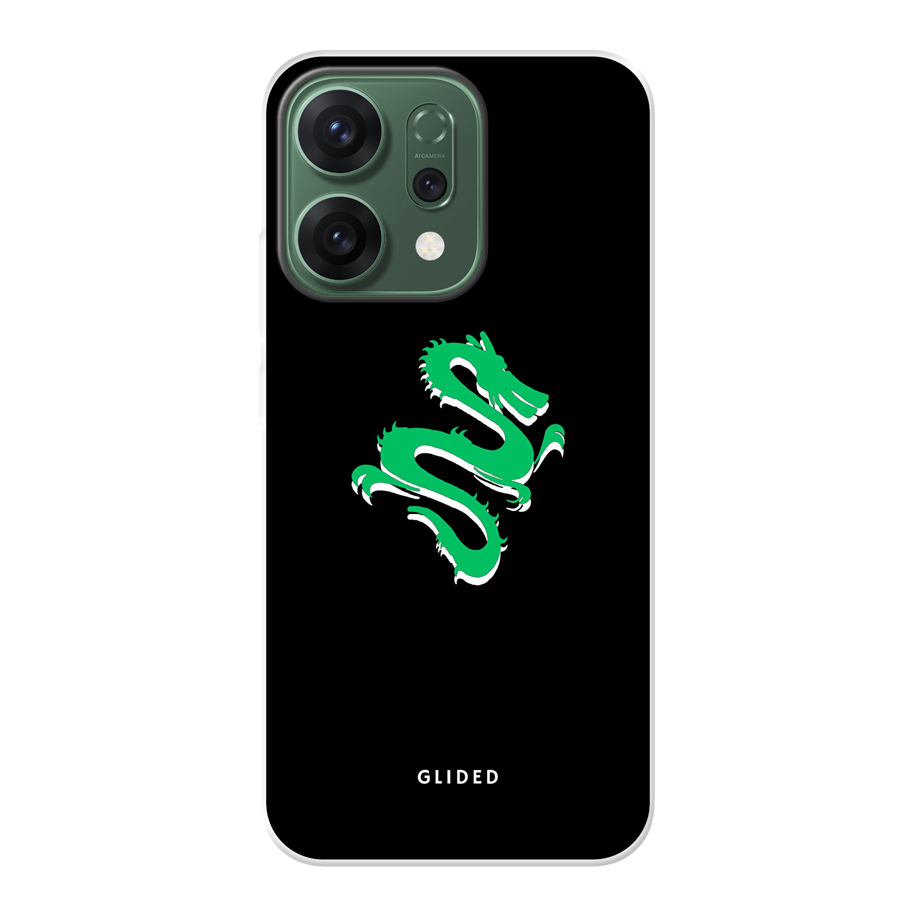 Emerald Dragon - Oppo Reno14 Handyhülle