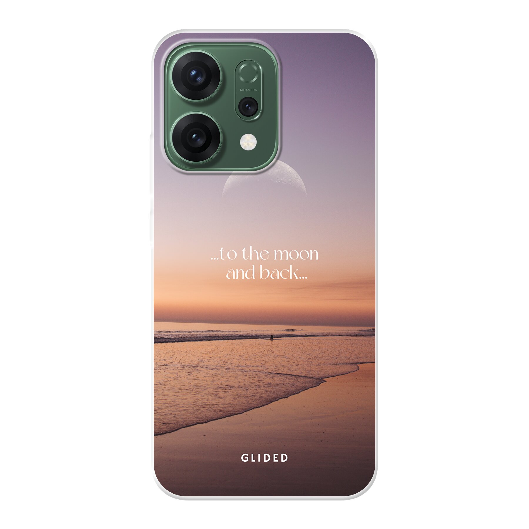 To the Moon - Oppo Reno14 Handyhülle