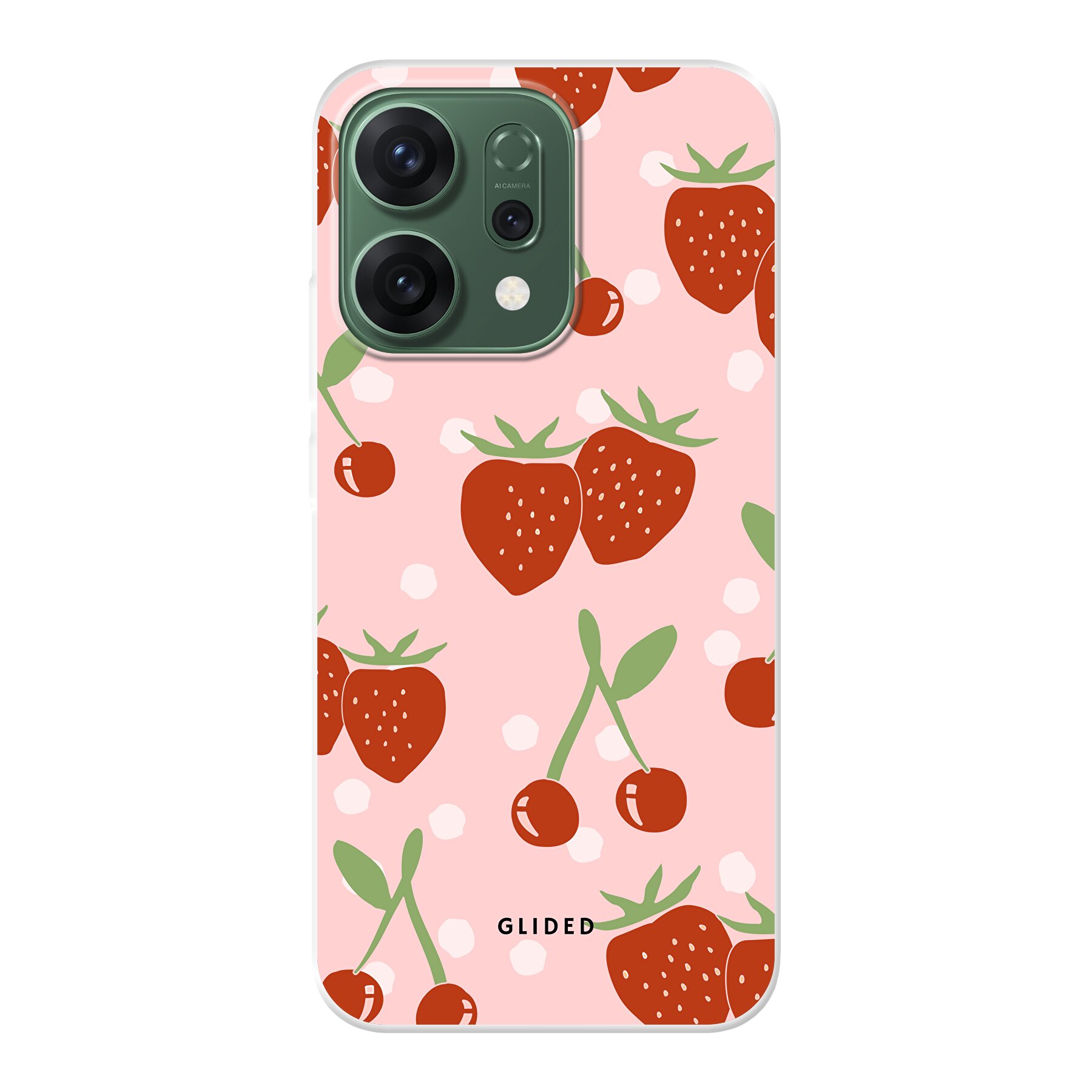 Cherry meets Strawberry - Oppo Reno14 Handyhülle