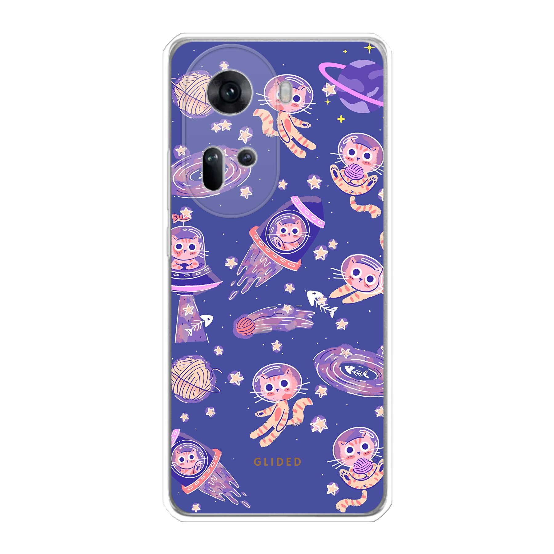 Space Cat - Oppo Reno 11 Handyhülle