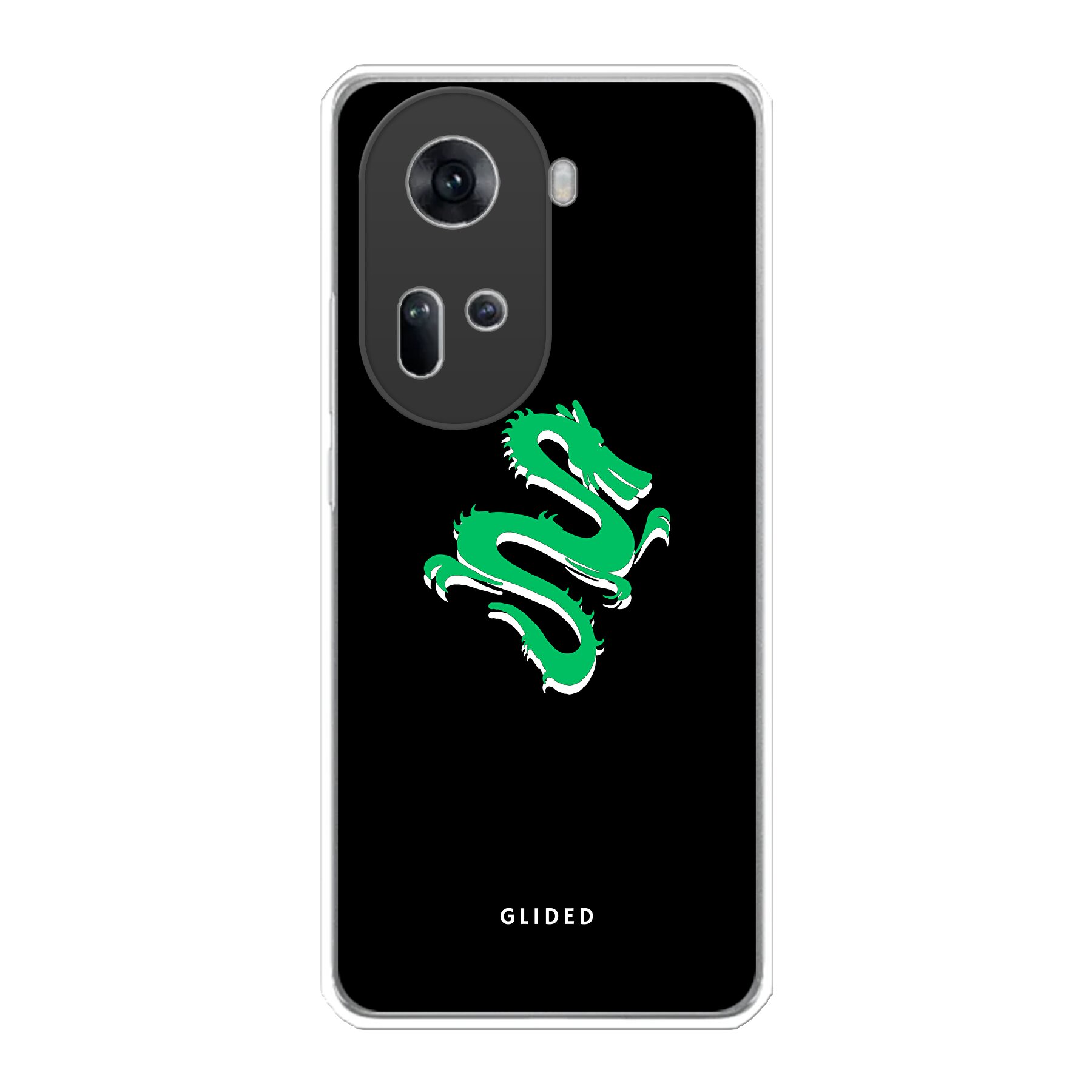 Emerald Dragon - Oppo Reno 11 Handyhülle