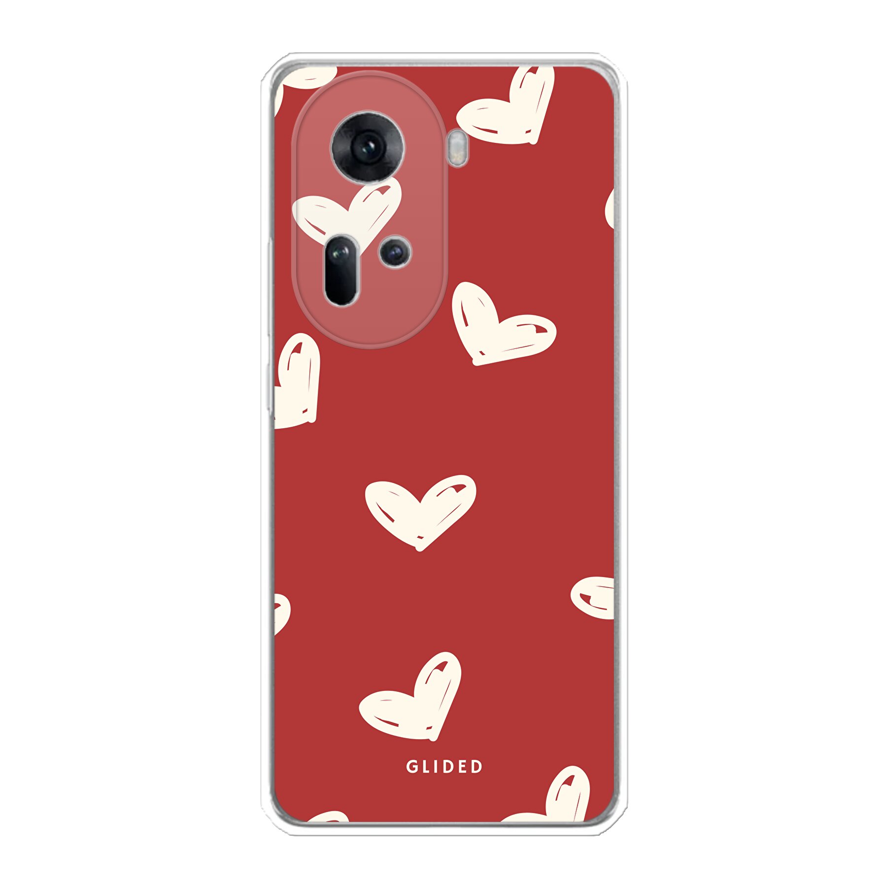Red Love - Oppo Reno 11 Handyhülle