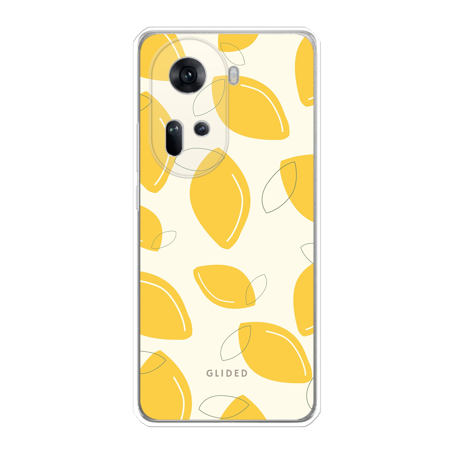 Abstract Lemon - Oppo Reno 11 Handyhülle
