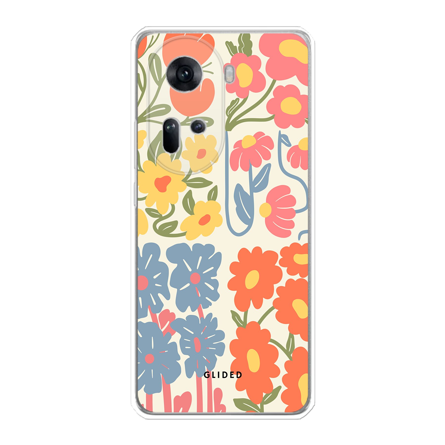 Colorful Flowy - Oppo Reno 11 Handyhülle