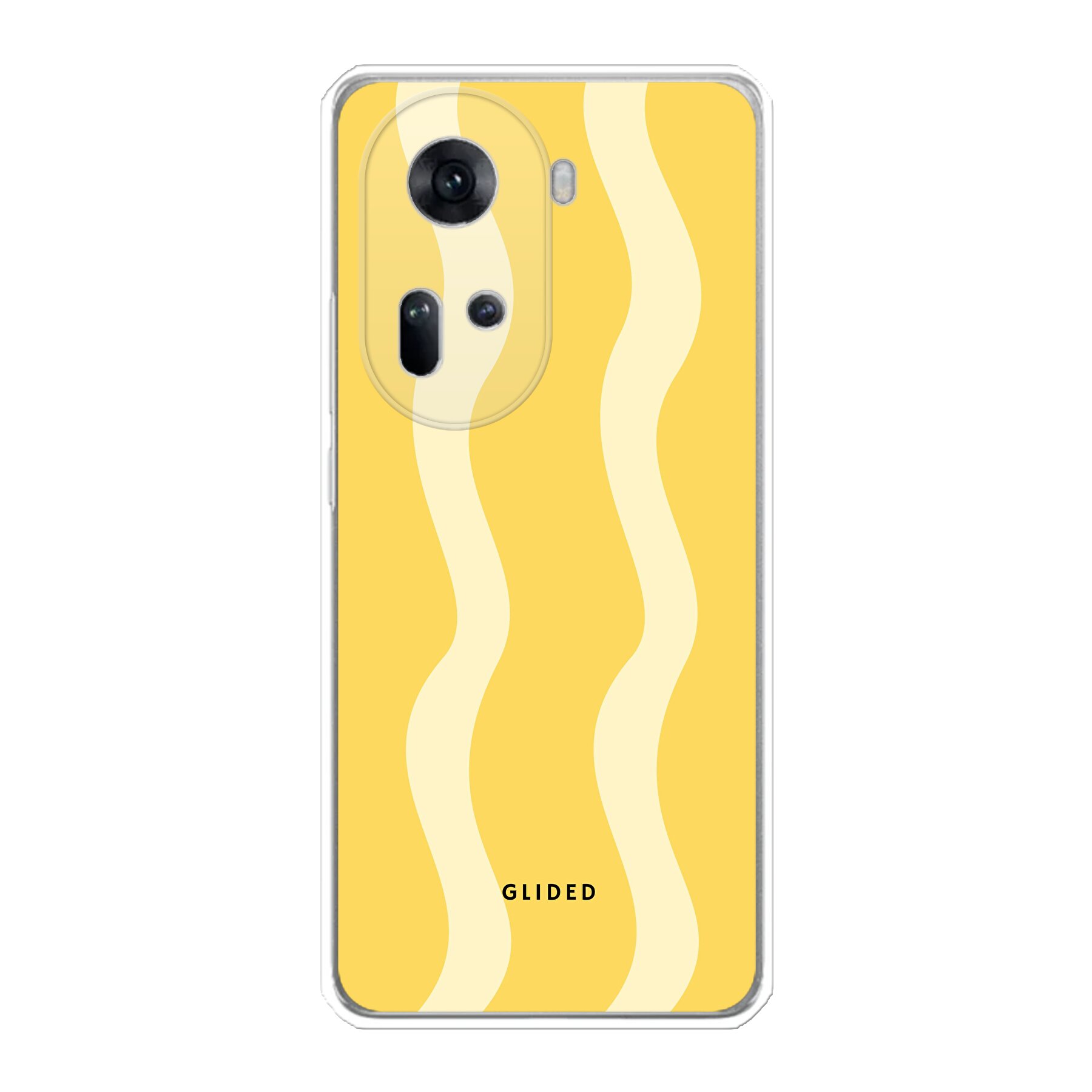 Yellow Wavy - Oppo Reno 11 Handyhülle