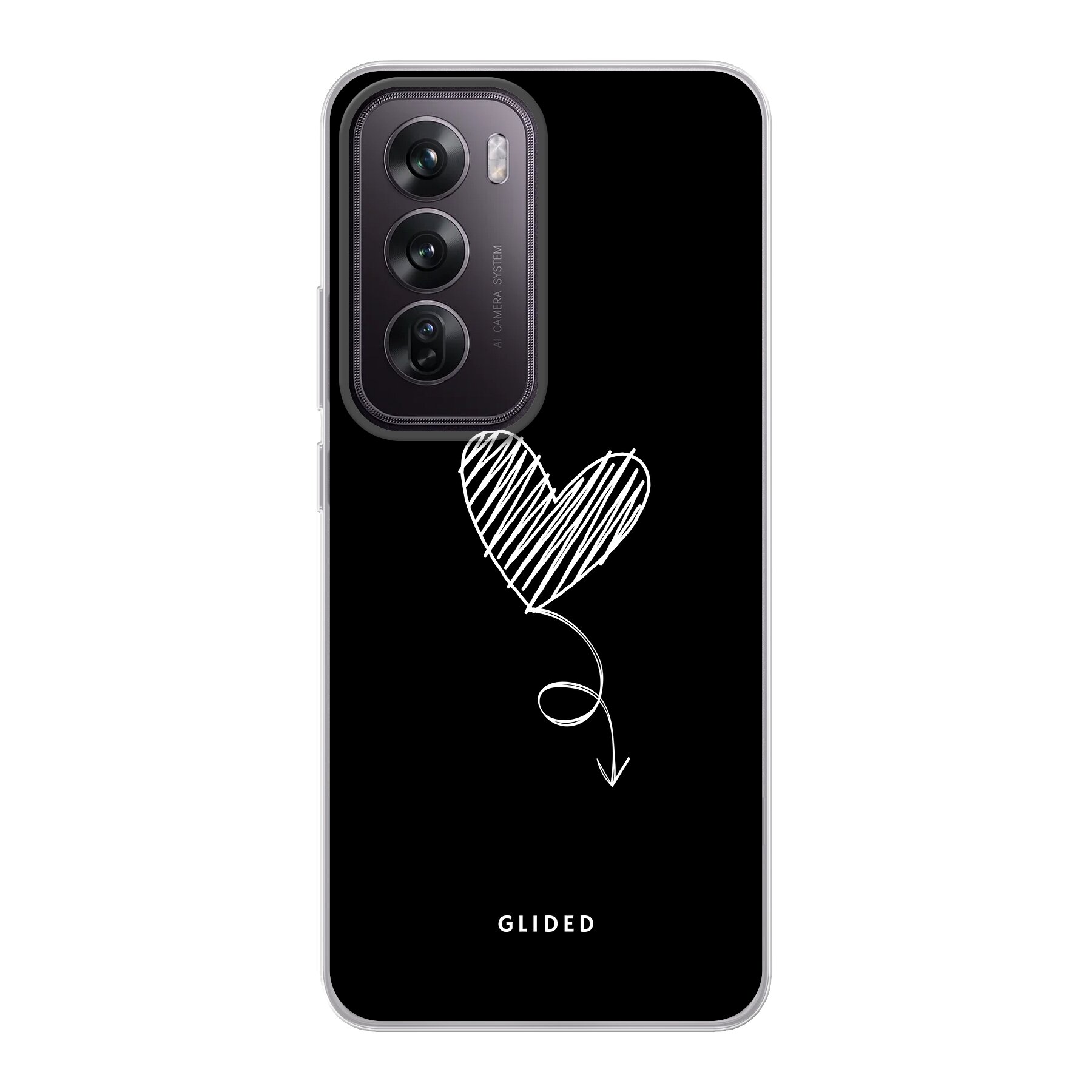 Dark Heart - Oppo Reno12 Pro Handyhülle