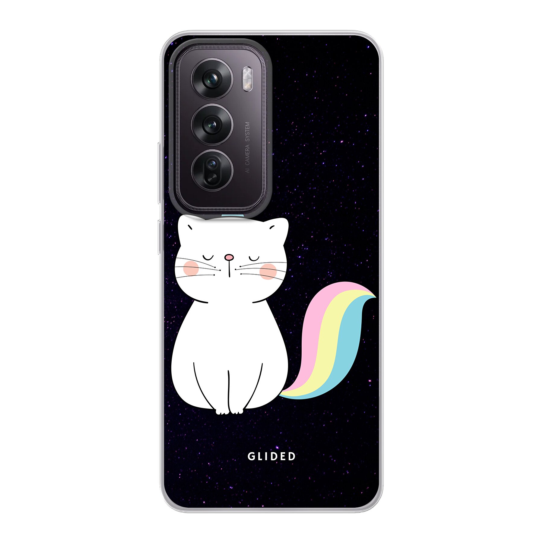 Unicorn Cat - Oppo Reno12 Pro Handyhülle