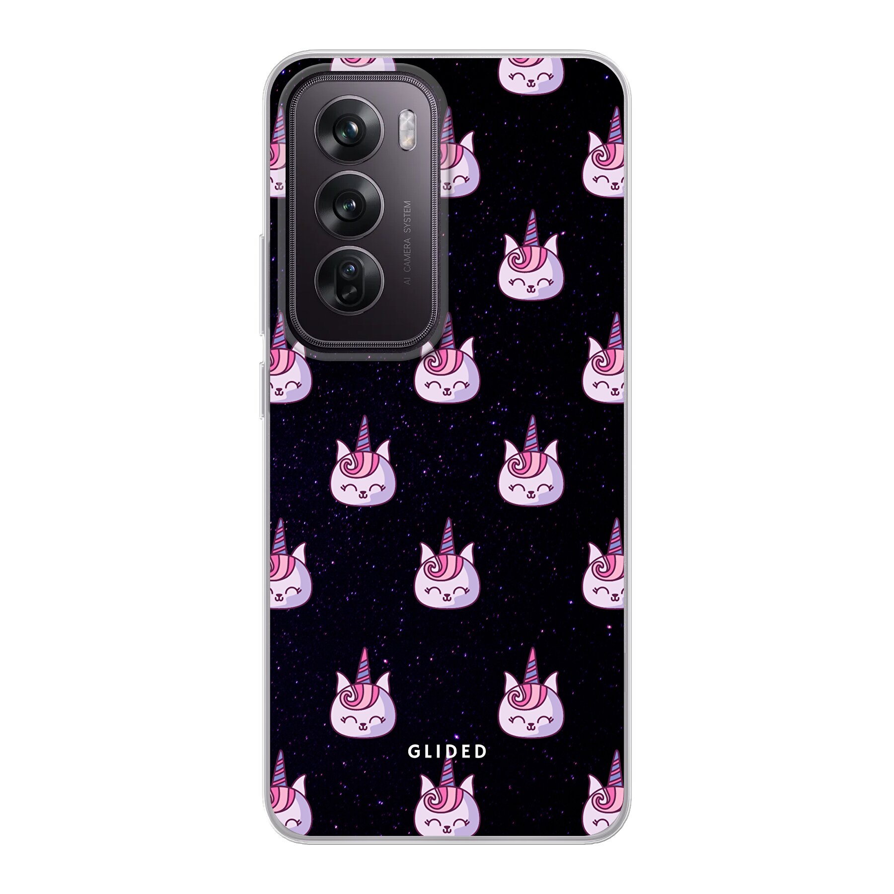 Unicorn Meow - Oppo Reno12 Pro Handyhülle