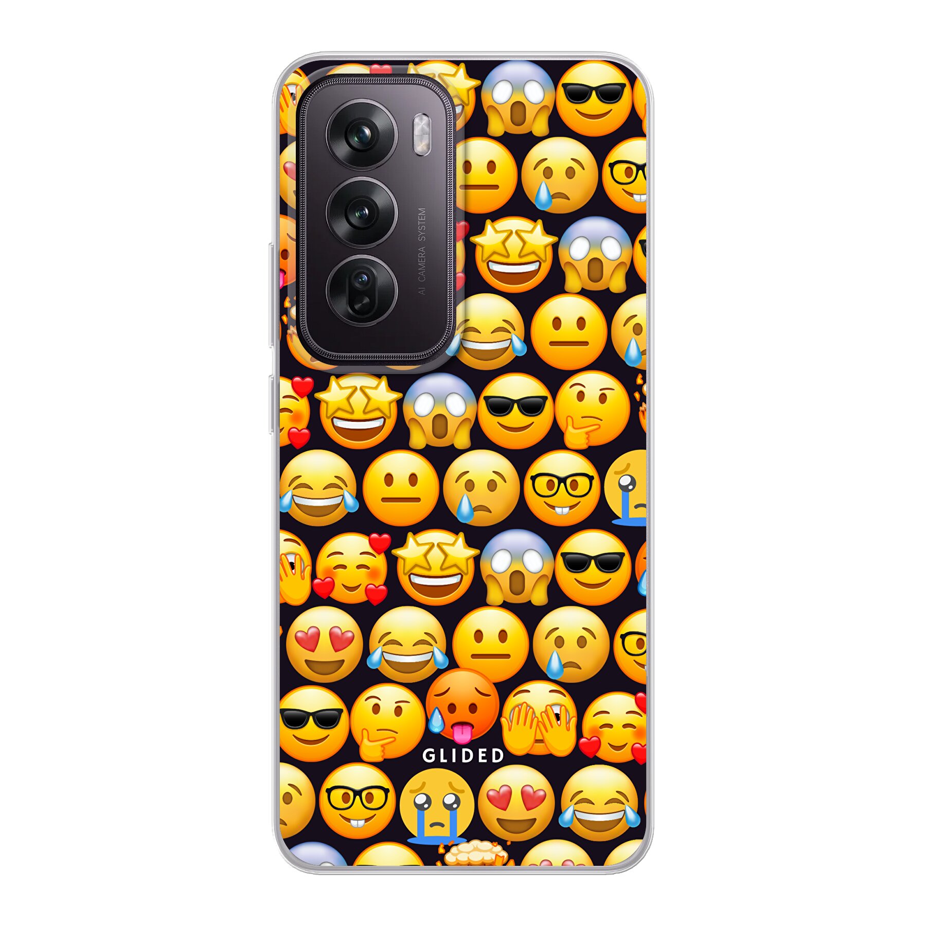 Emoji Town - Oppo Reno12 Pro Handyhülle