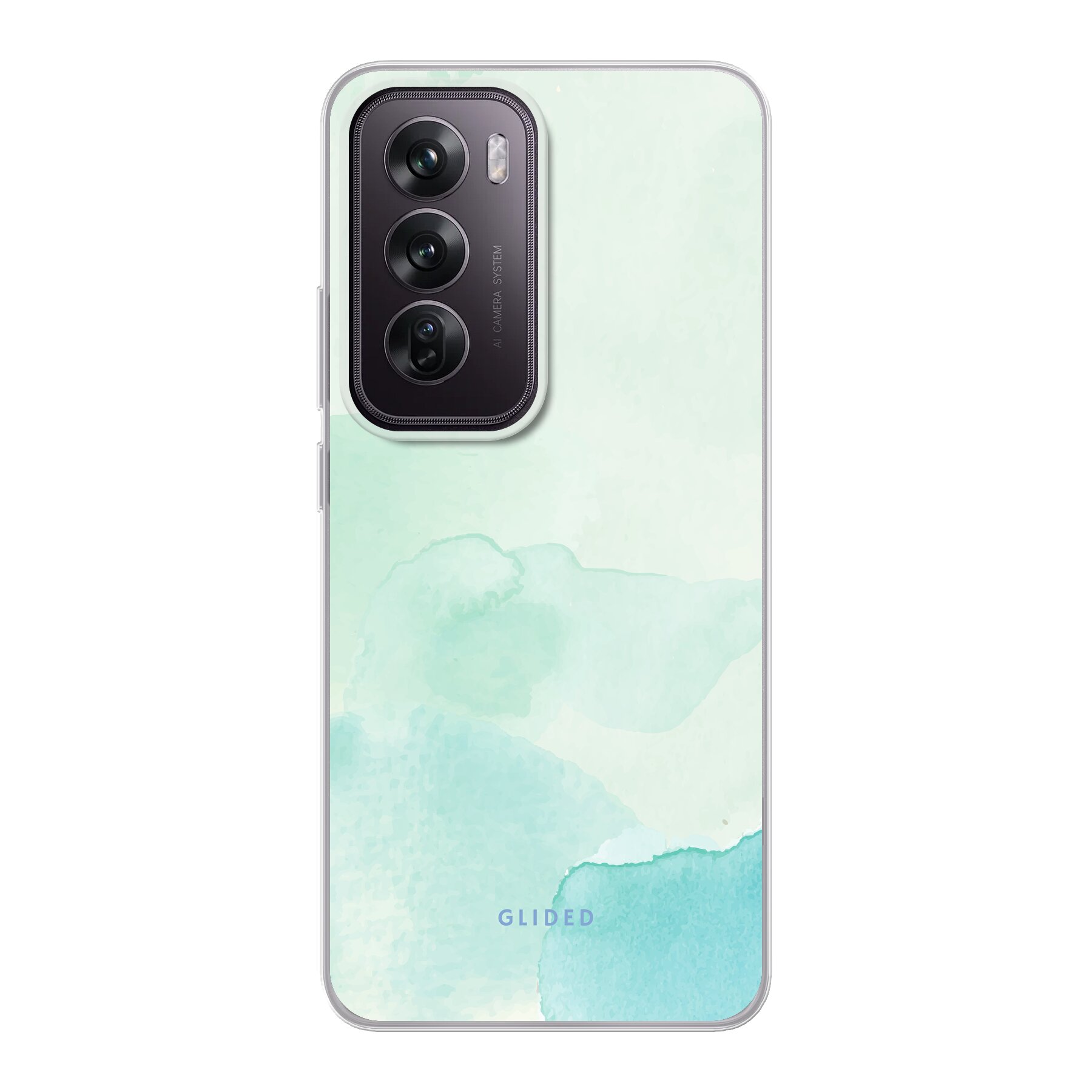 Turquoise Art - Oppo Reno12 Pro Handyhülle