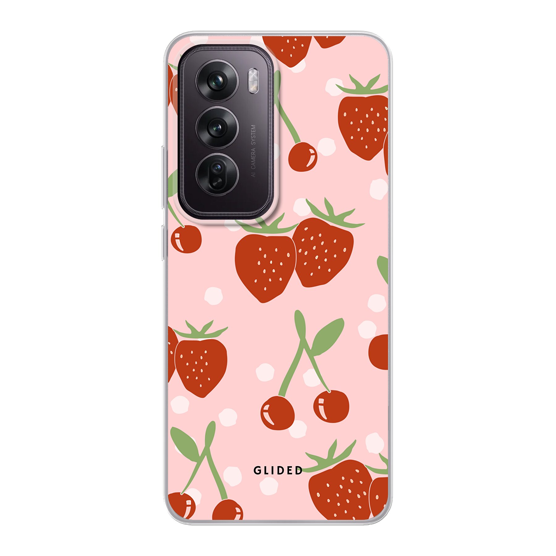 Cherry meets Strawberry - Oppo Reno12 Pro Handyhülle
