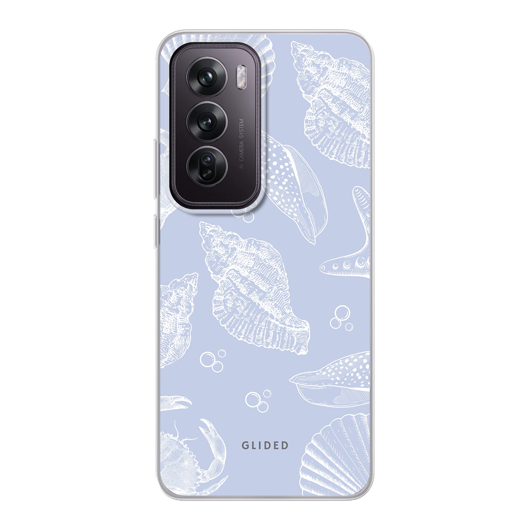 Aqua Shells - Oppo Reno12 Pro Handyhülle