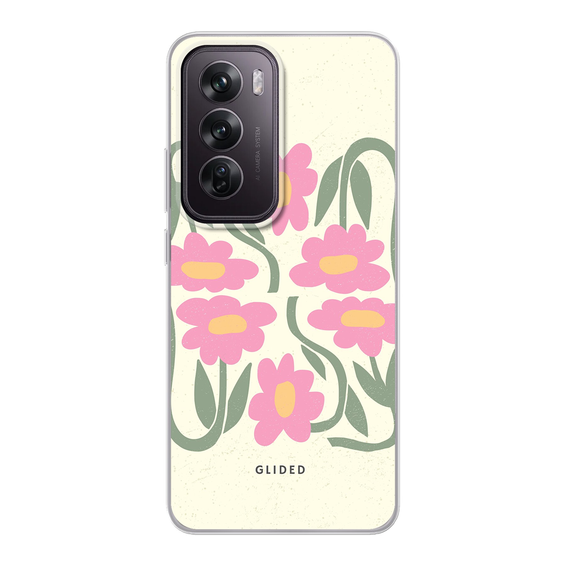 Flowy Pink - Oppo Reno12 Pro Handyhülle