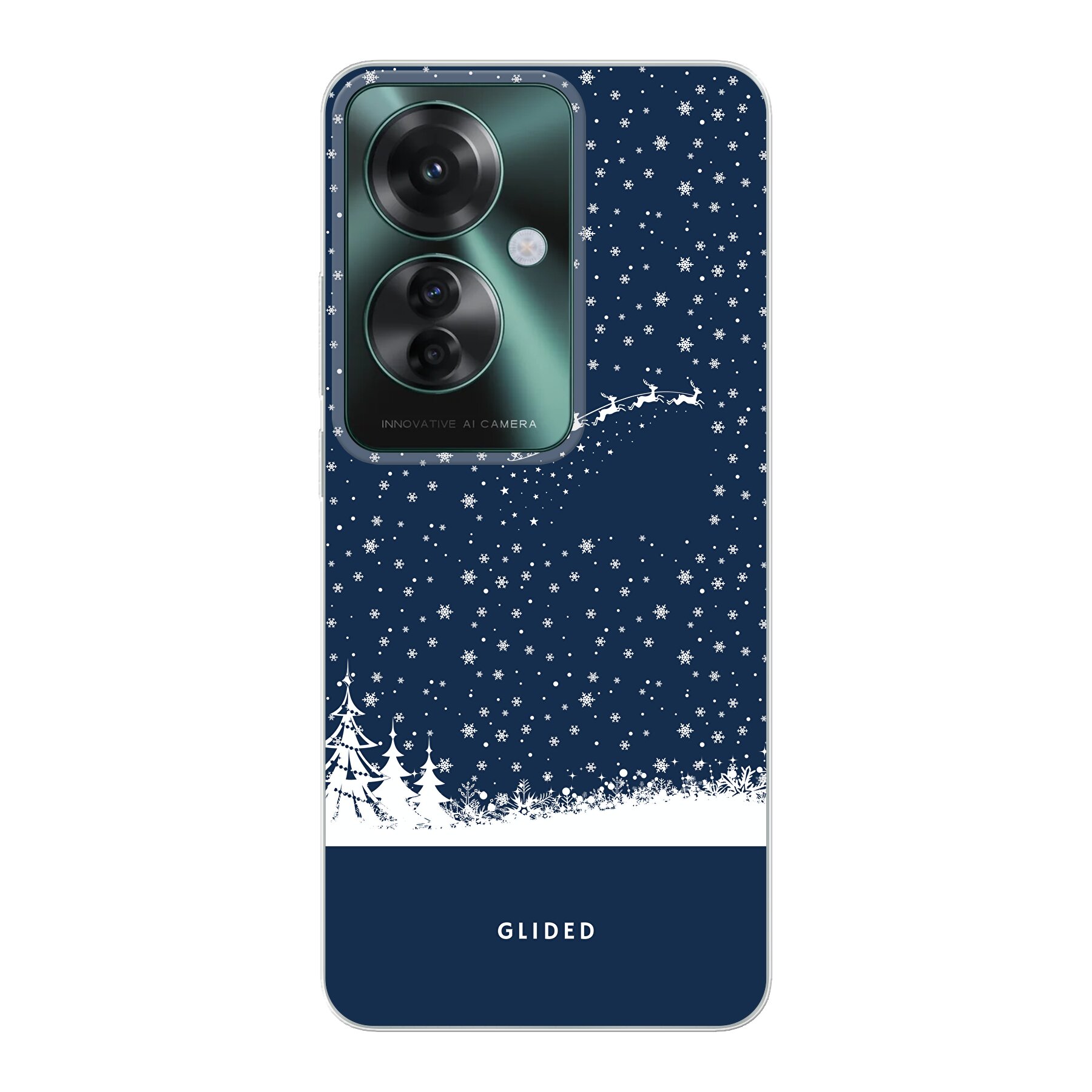 Flying Santa - Oppo Reno 11 F Handyhülle