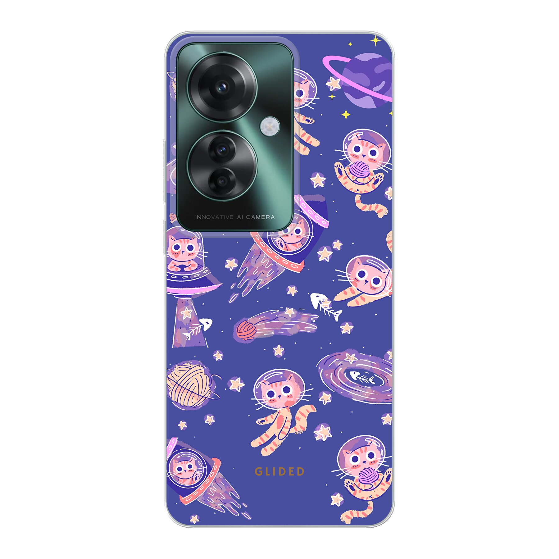 Space Cat - Oppo Reno 11 F Handyhülle