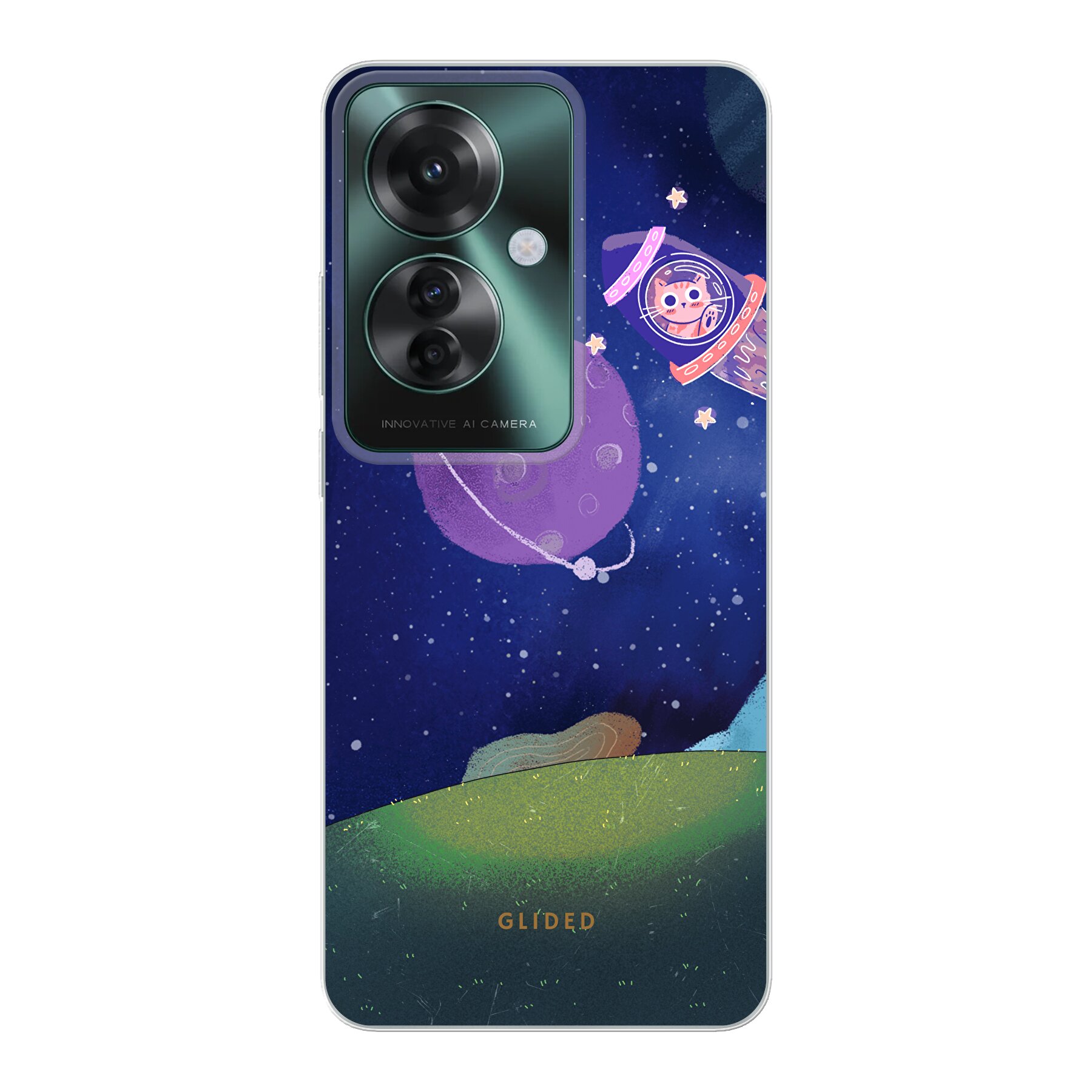 Galaxy Cat - Oppo Reno 11 F Handyhülle