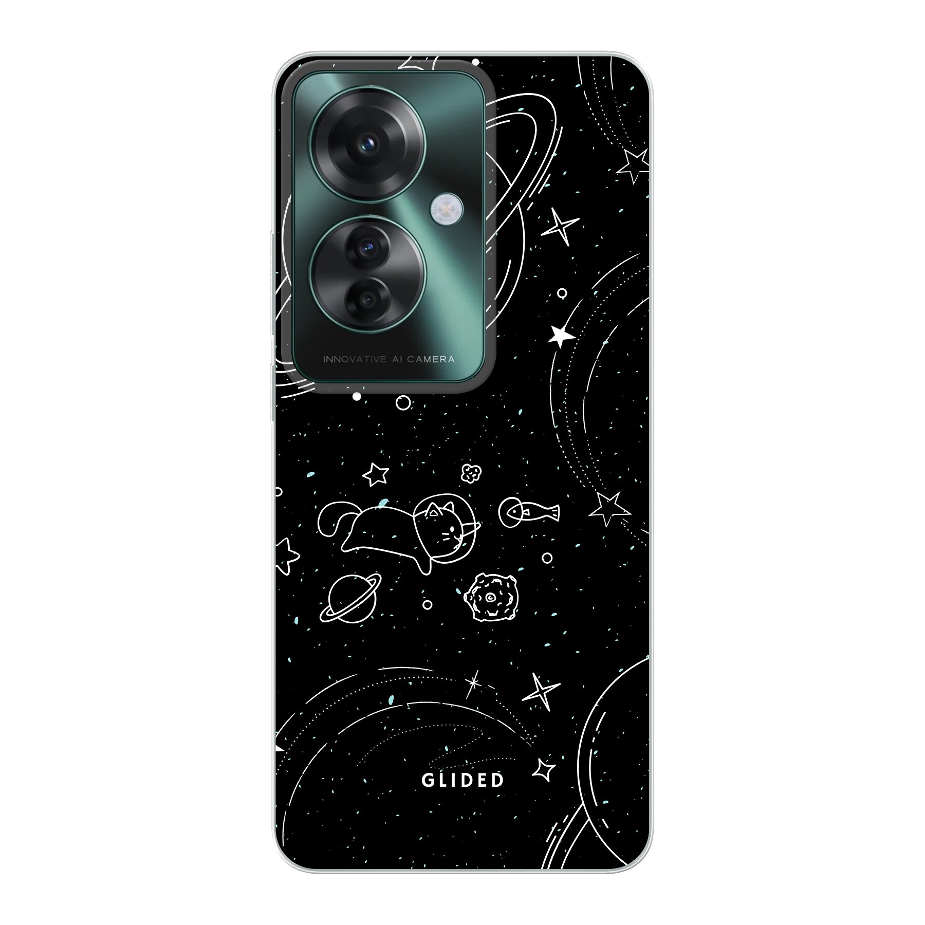 Cosmic Cat - Oppo Reno 11 F Handyhülle