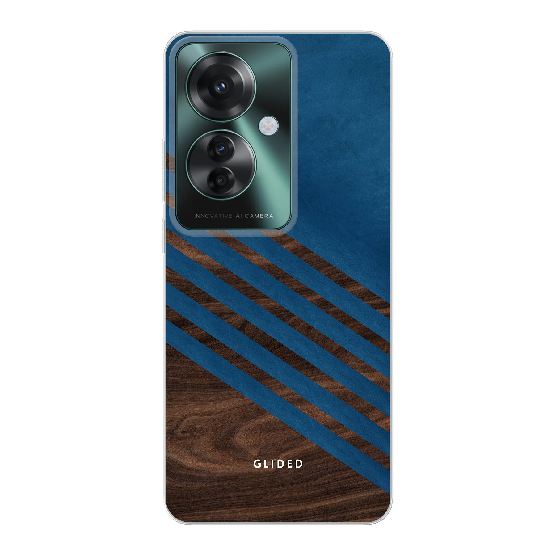 Blue Wood - Oppo Reno 11 F Handyhülle