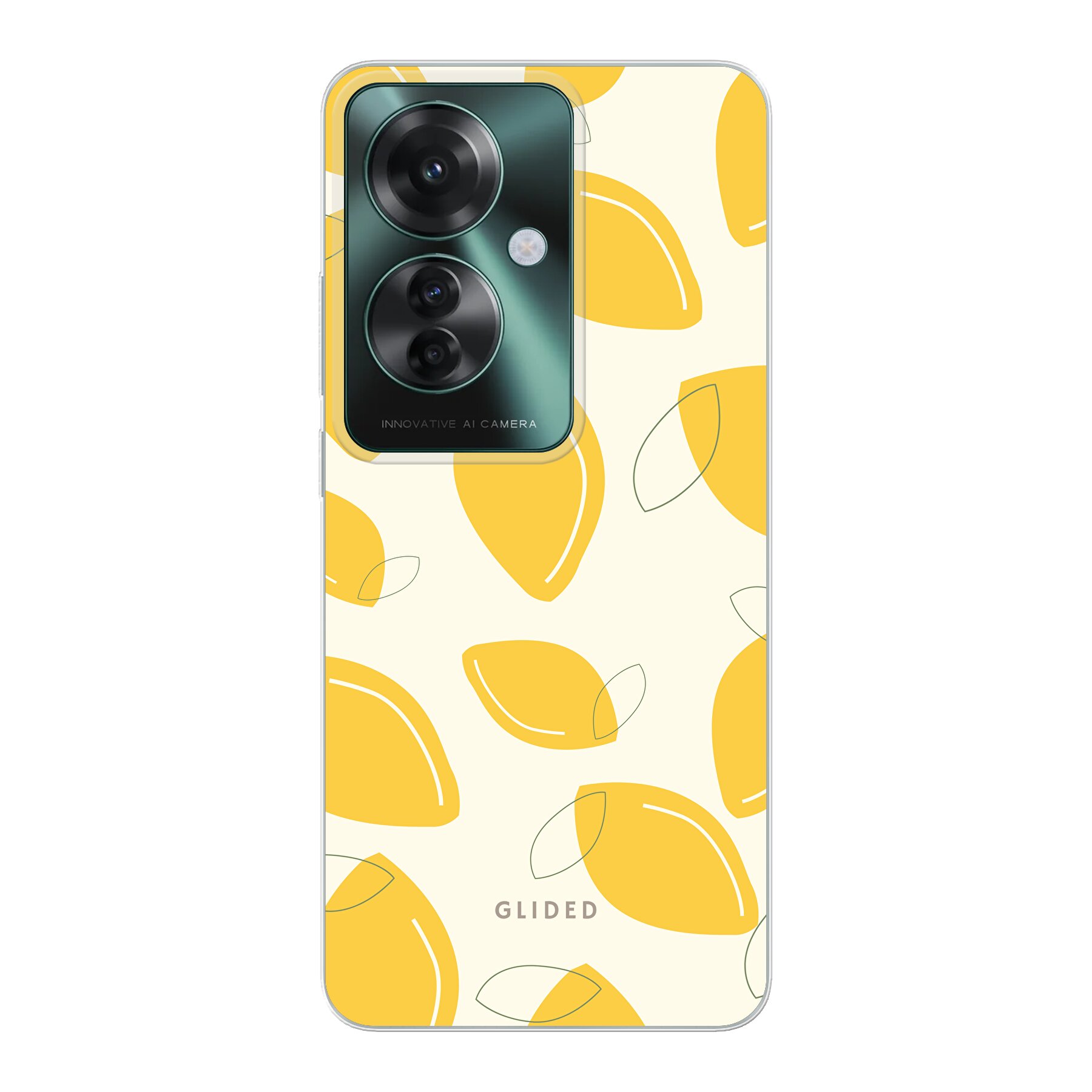 Abstract Lemon - Oppo Reno 11 F Handyhülle