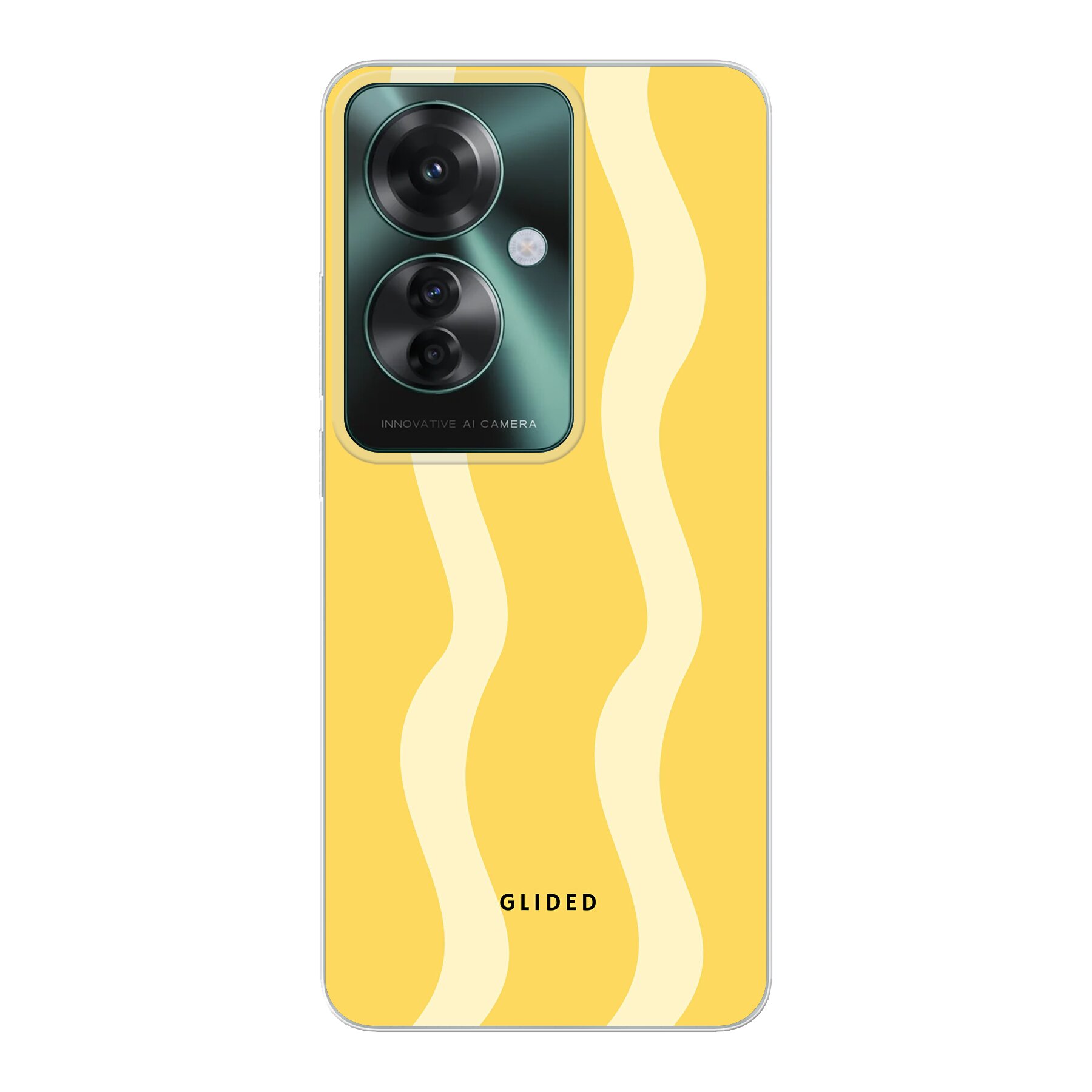 Yellow Wavy - Oppo Reno 11 F Handyhülle