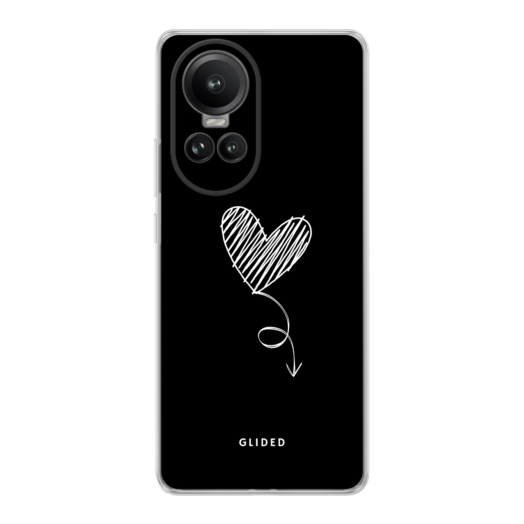 Dark Heart - Oppo Reno 10 Pro Handyhülle