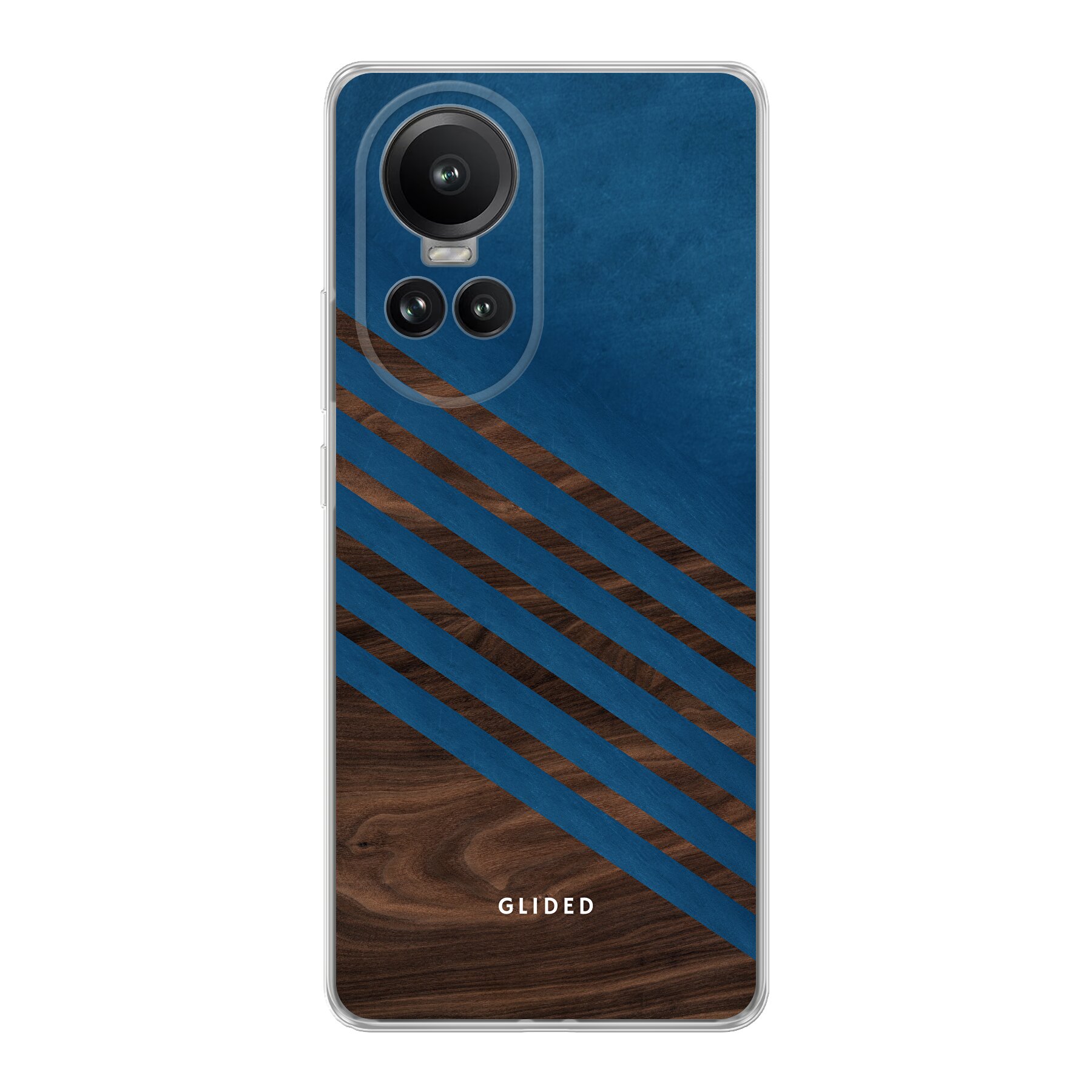 Blue Wood - Oppo Reno 10 Pro Handyhülle