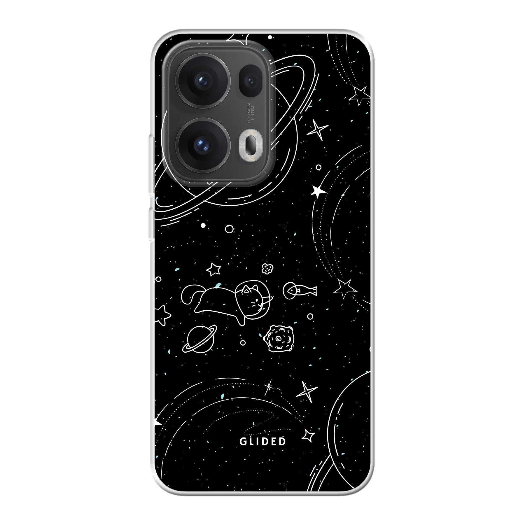 Cosmic Cat - Oppo Reno13 Pro Handyhülle