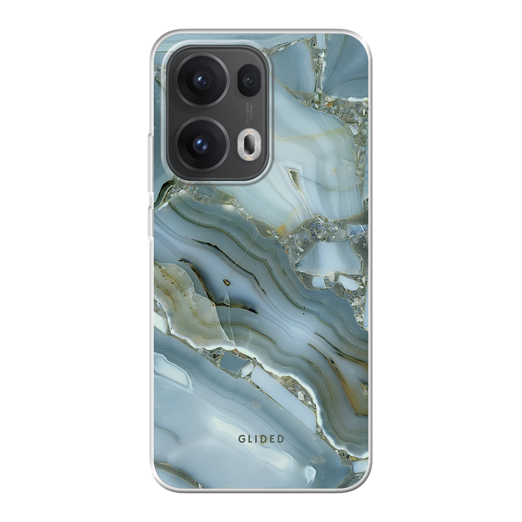 Green Marble - Oppo Reno13 Pro Handyhülle