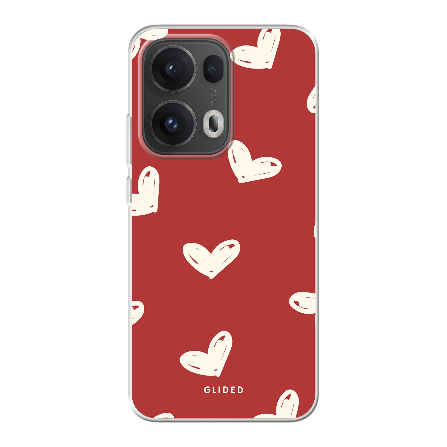 Red Love - Oppo Reno13 Pro Handyhülle