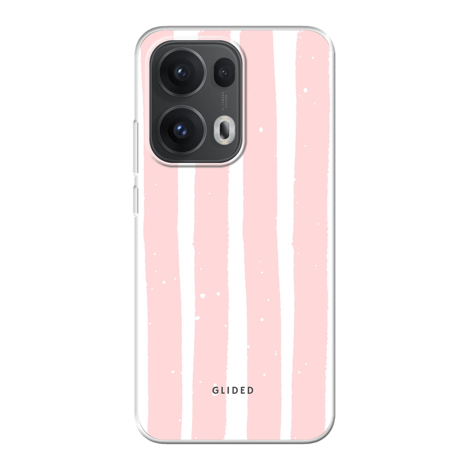 Pink Stripes - Oppo Reno13 Pro Handyhülle