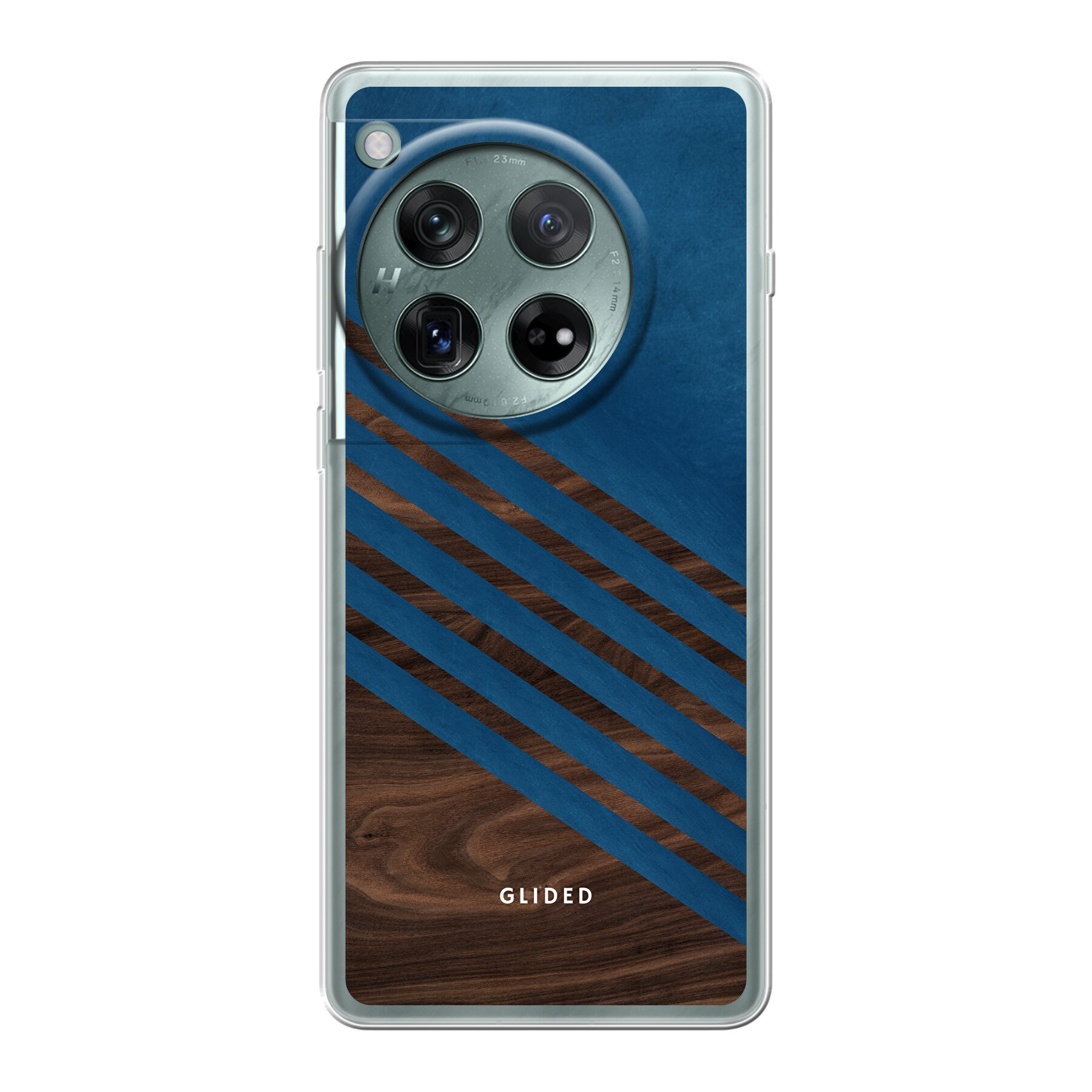 Blue Wood - OnePlus 12 Handyhülle