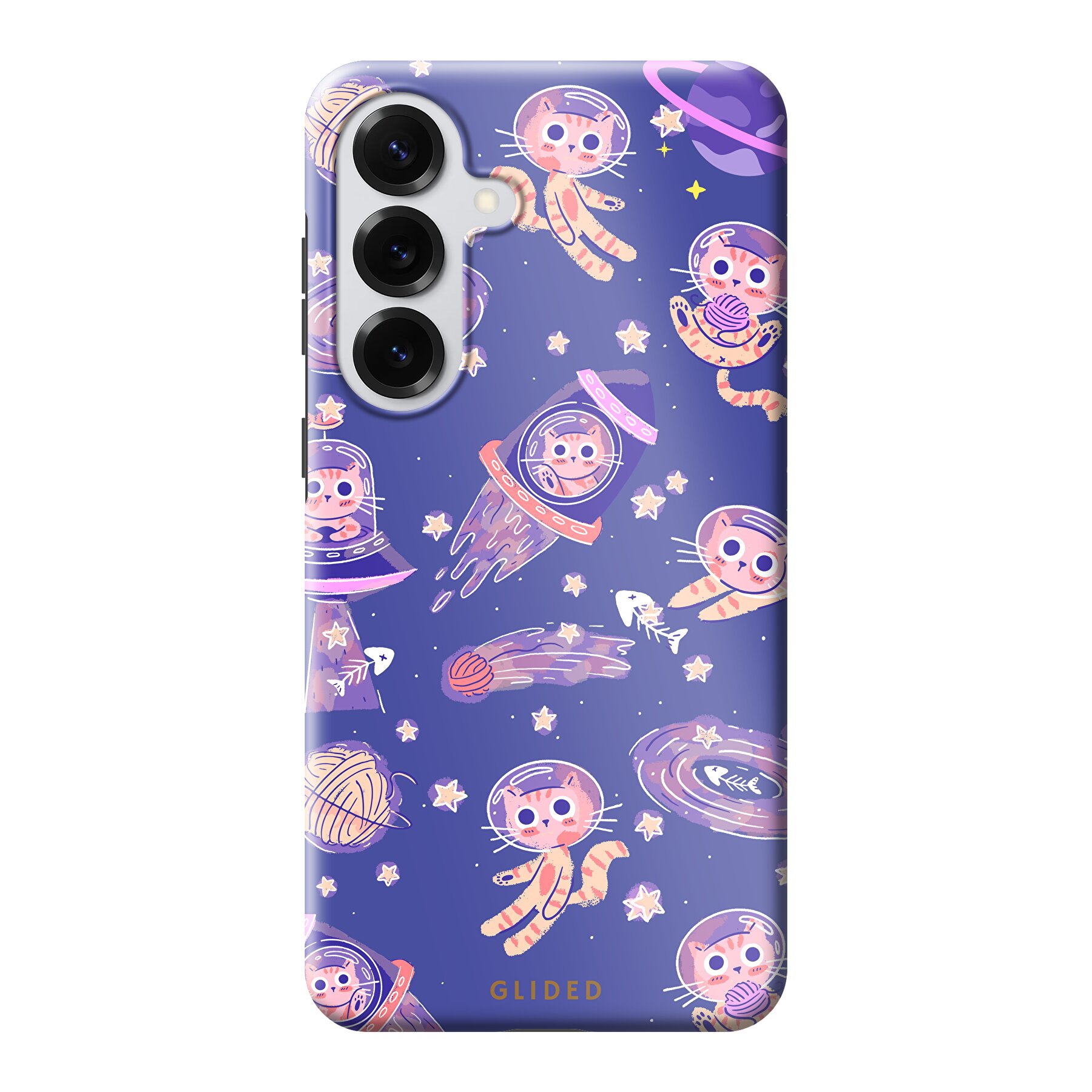 Space Cat - Samsung Galaxy S26 Plus Handyhülle