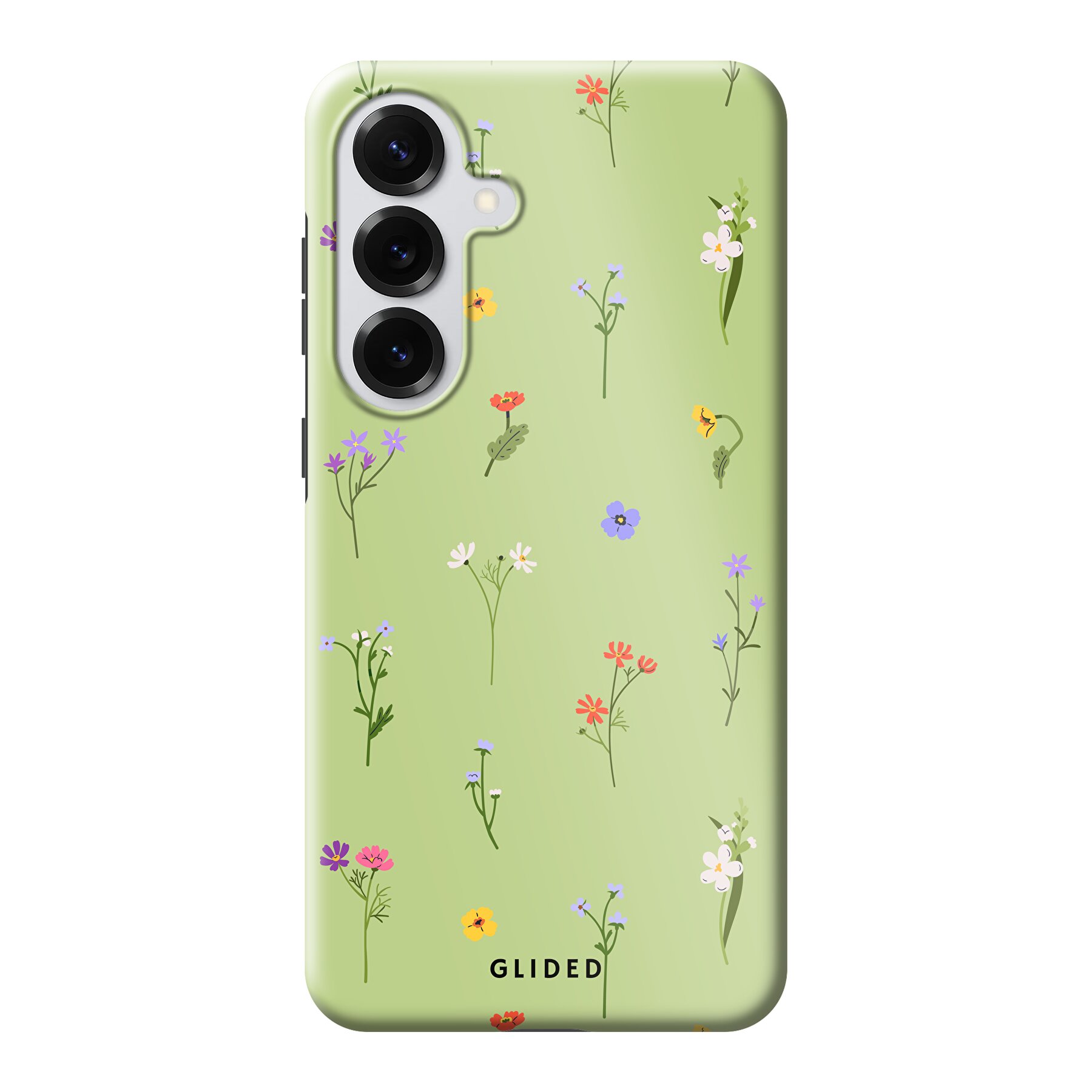 Green Floral - Samsung Galaxy S26 Plus Handyhülle