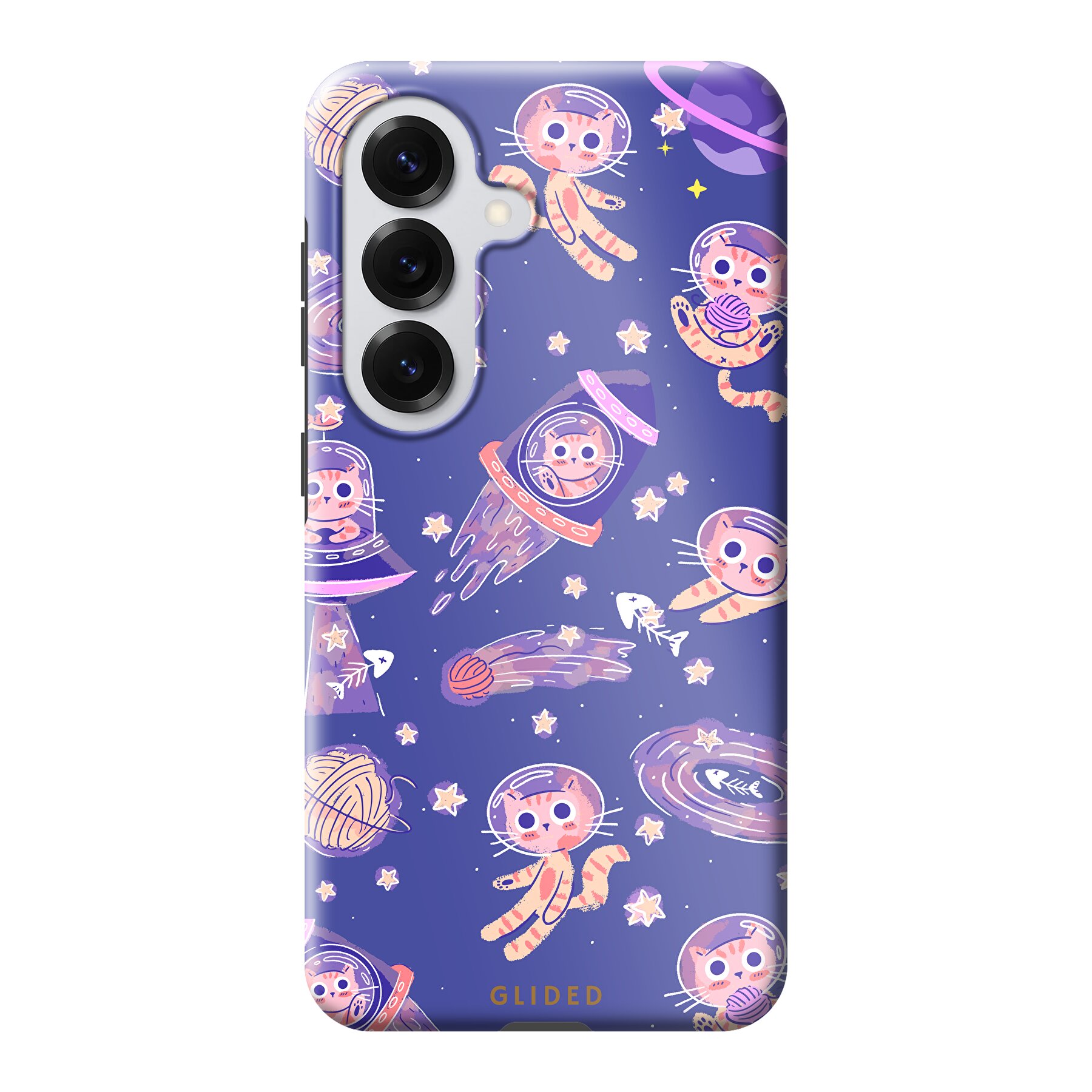 Image du produit Space Cat - Samsung Galaxy S26 Coque de téléphone