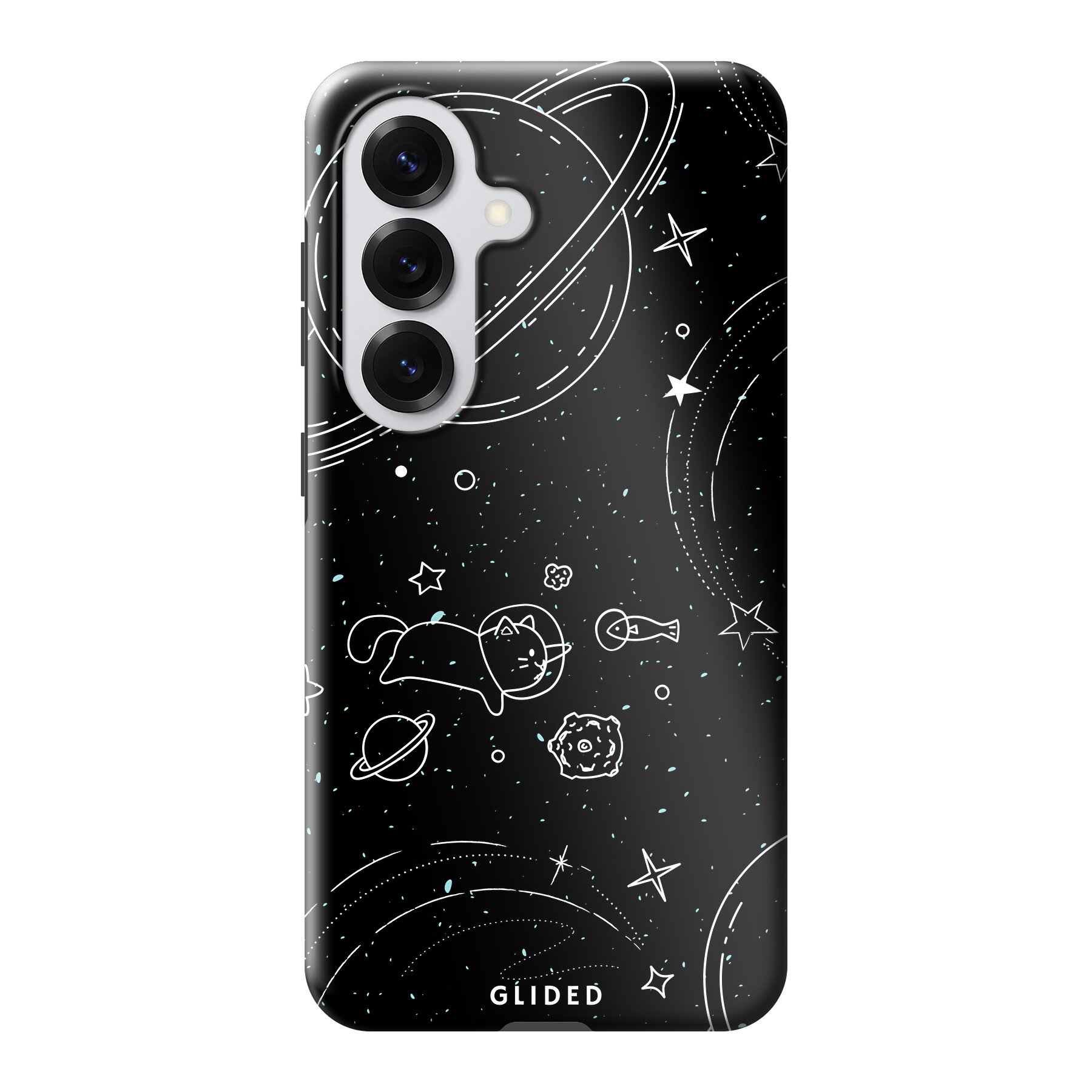 Image du produit Cosmic Cat - Samsung Galaxy S26 Coque de téléphone