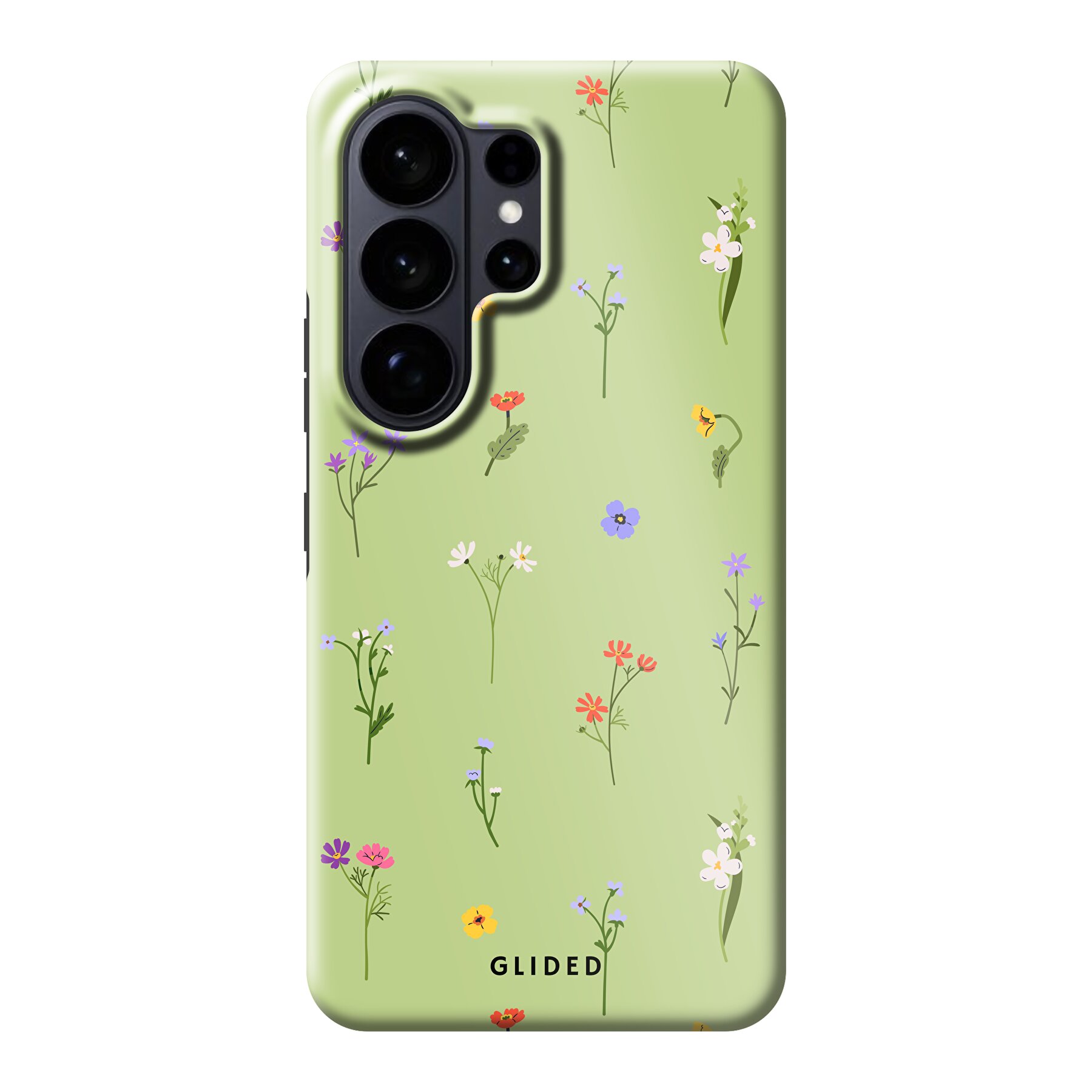 Izdelek slika Green Floral - Samsung Galaxy S26 Ultra Ohišje za telefon