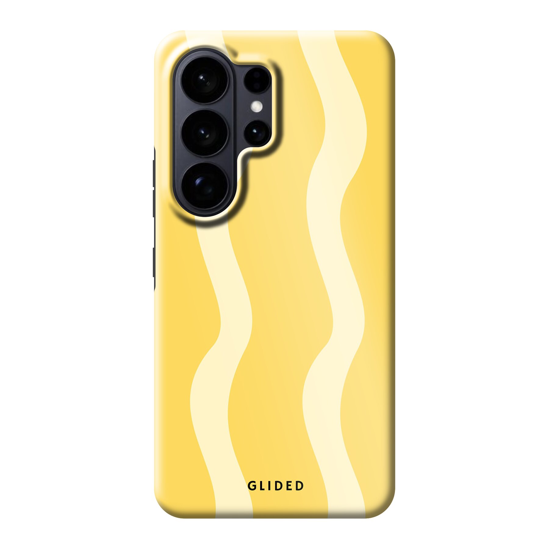 Izdelek slika Yellow Wavy - Samsung Galaxy S26 Ultra Ohišje za telefon