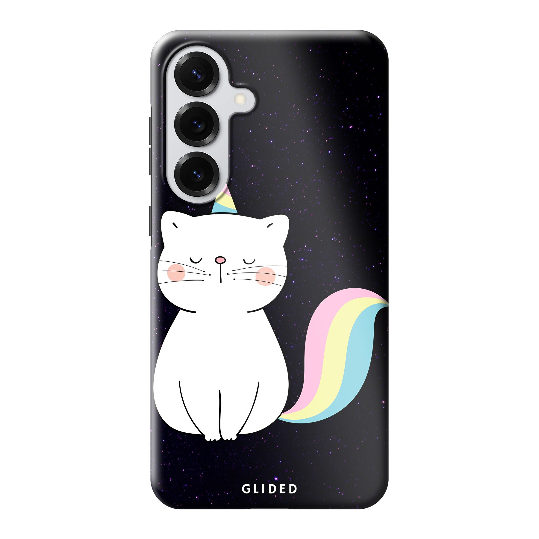 Tuotekuva Unicorn Cat - Samsung Galaxy S26 Plus Puhelimen suojakuori