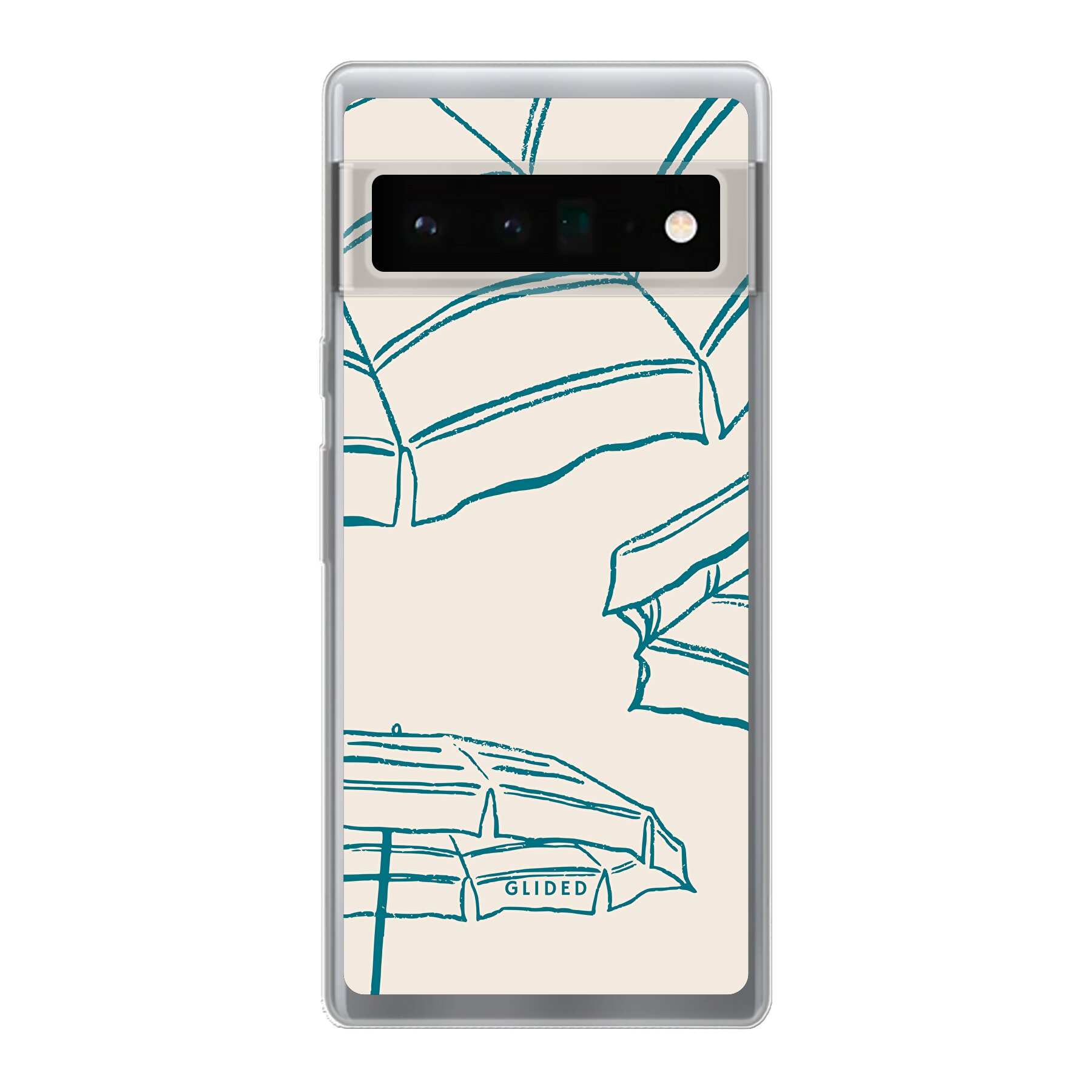 Beach Umbrella - Google Pixel 6 Pro Handyhülle