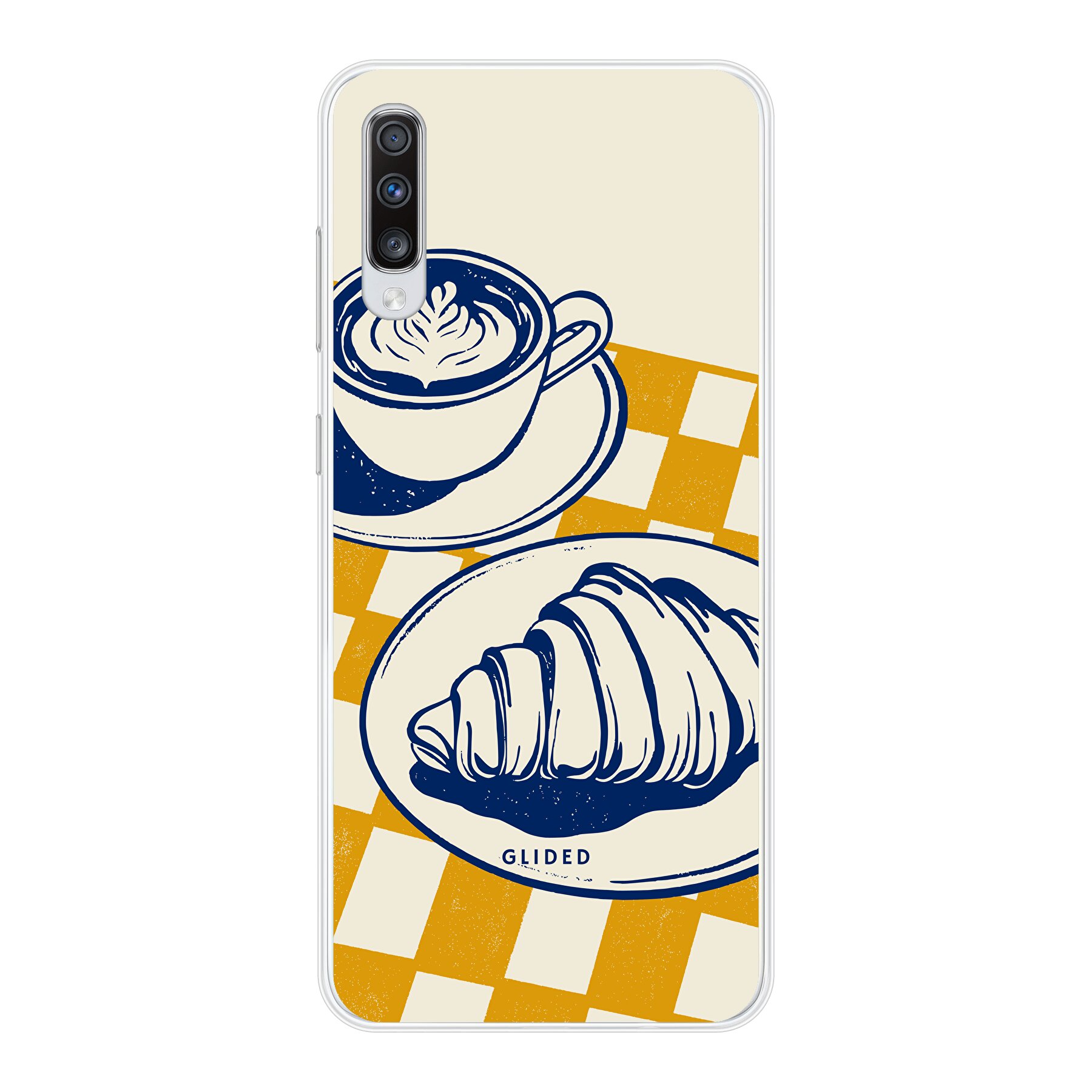 Produktbild French Breakfast - Samsung Galaxy A70 Handyhülle