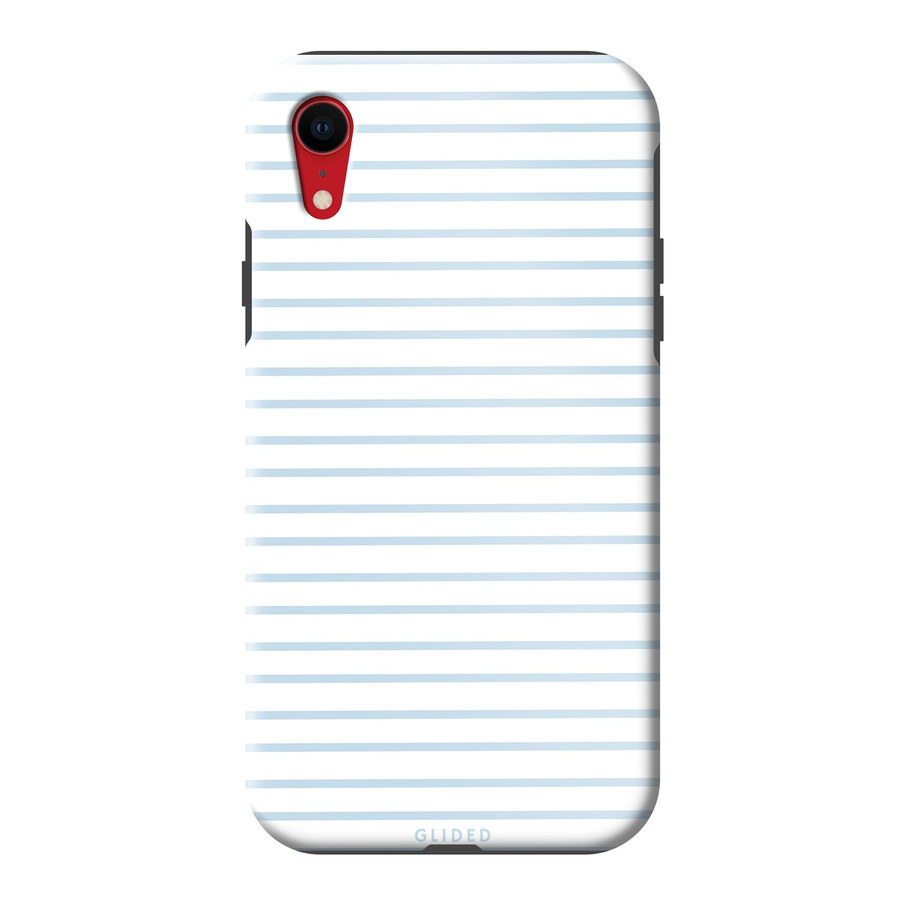 Produktbild Blue & White Stripes - iPhone XR Handyhülle