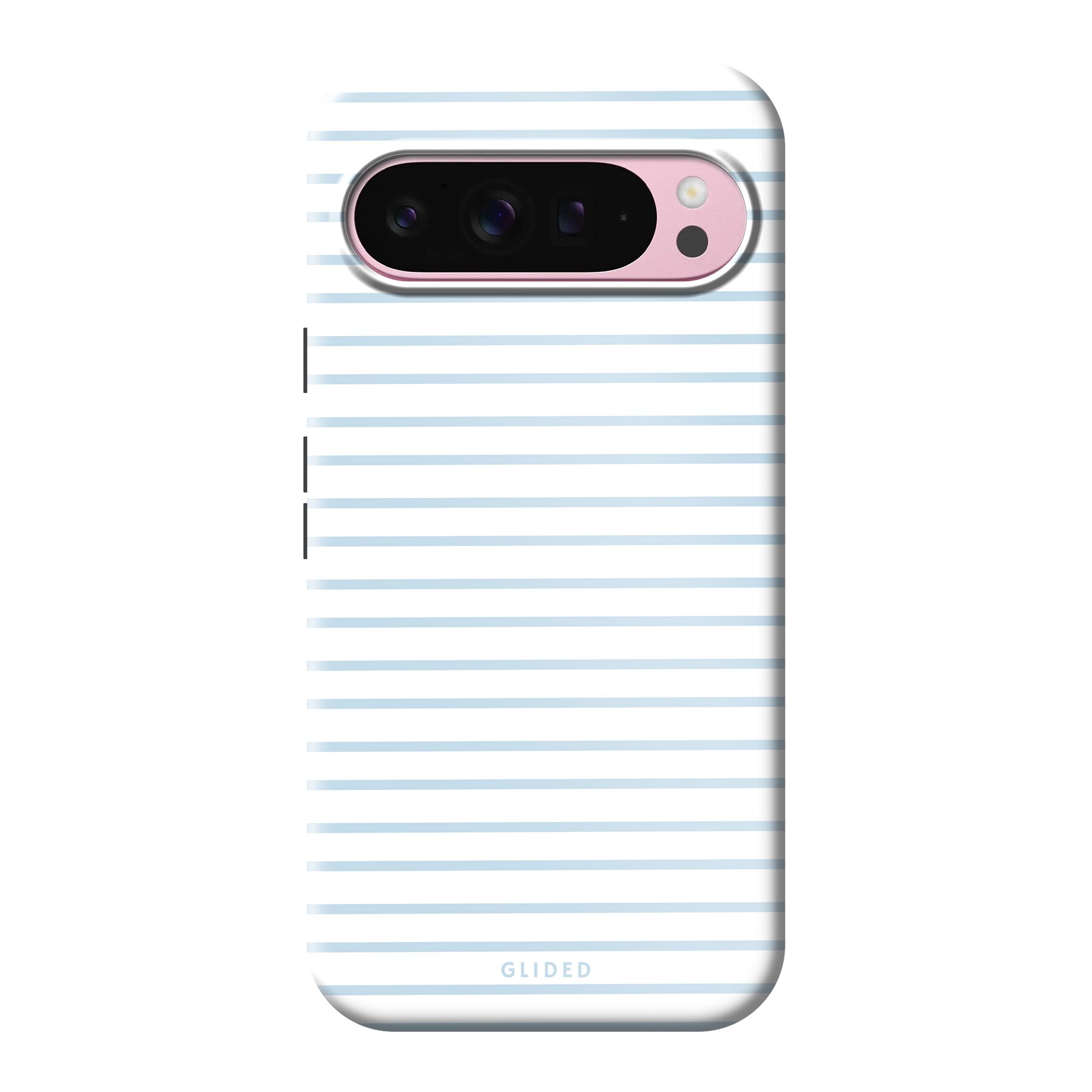 Produktbild Blue & White Stripes - Google Pixel 9 Pro XL Handyhülle