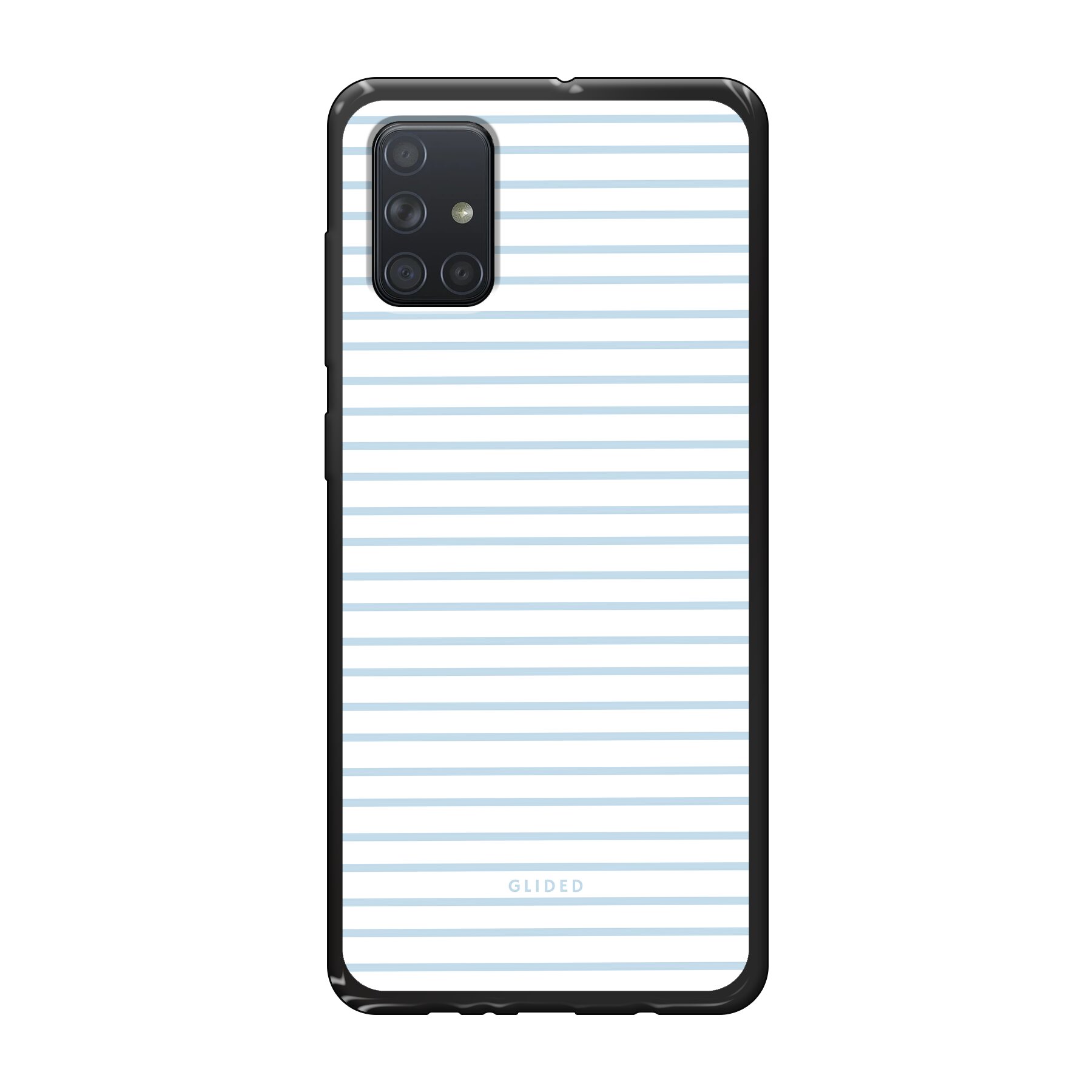 Immagine del prodotto Blue & White Stripes - Samsung Galaxy A71 Cover