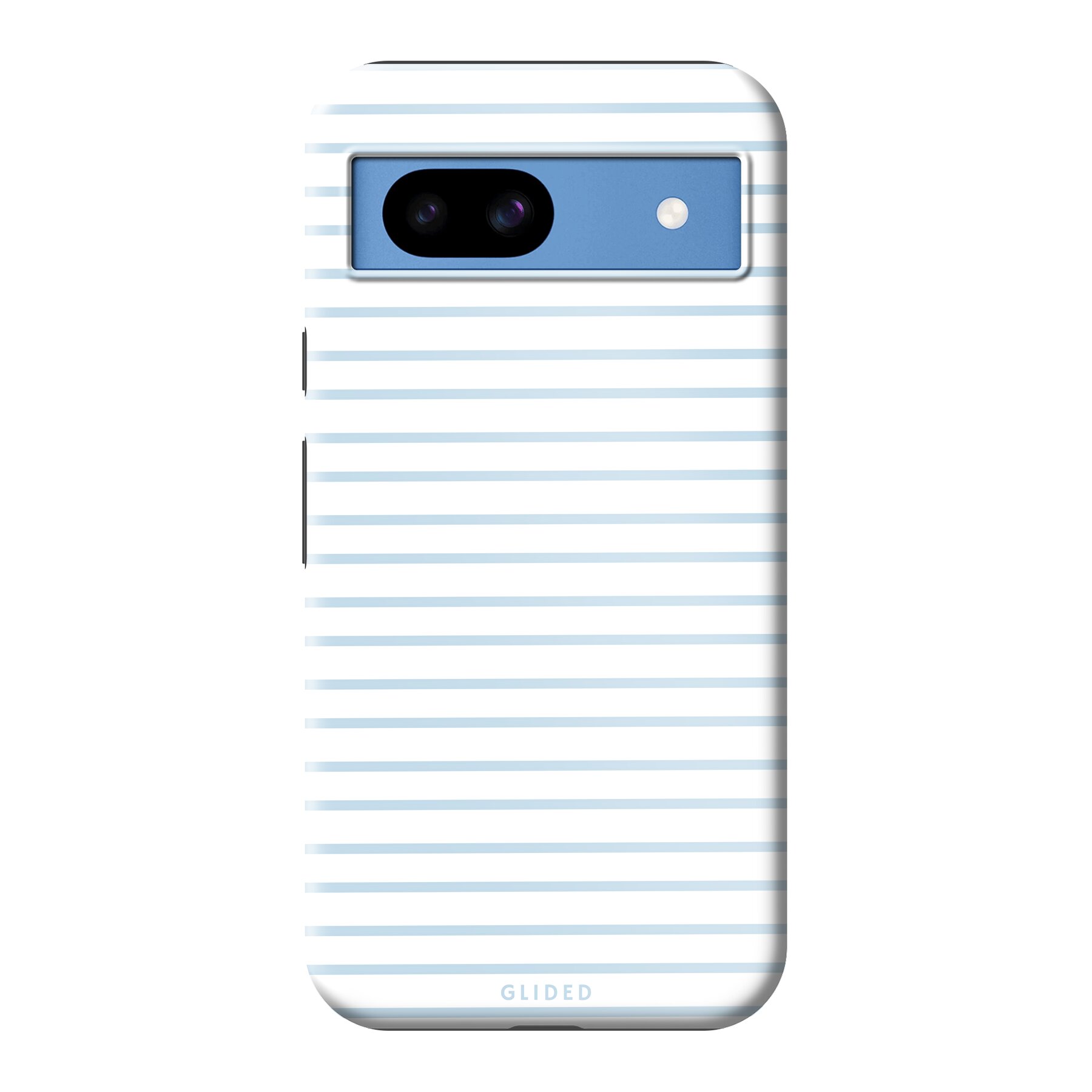 Produktbild Blue & White Stripes - Google Pixel 8a Handyhülle