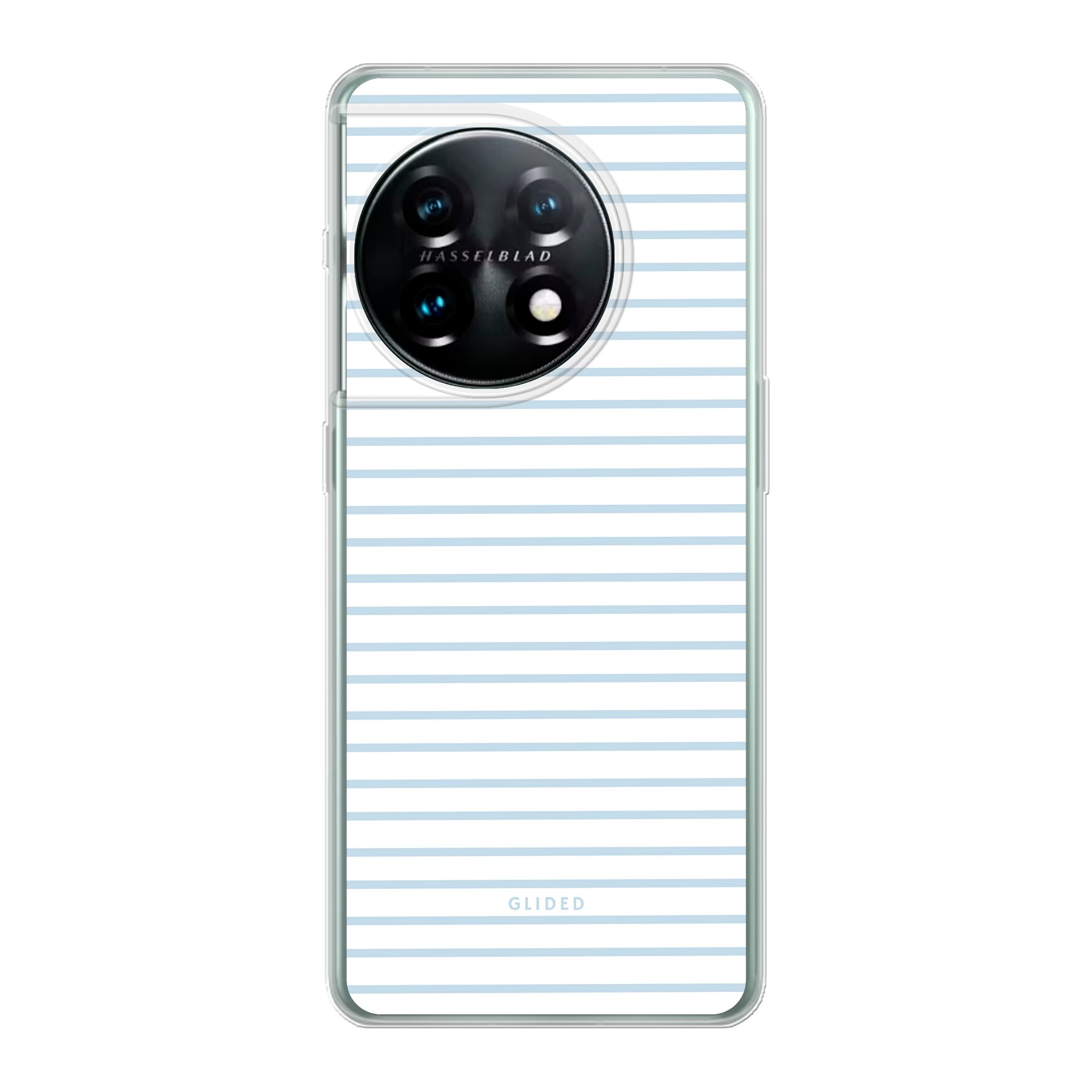 Produktbild Blue & White Stripes - OnePlus 11 Handyhülle