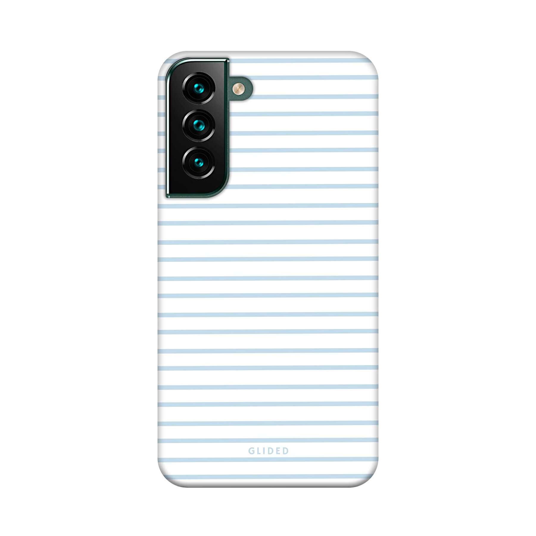 Imagen del producto Blue & White Stripes - Samsung Galaxy S22 Plus Funda