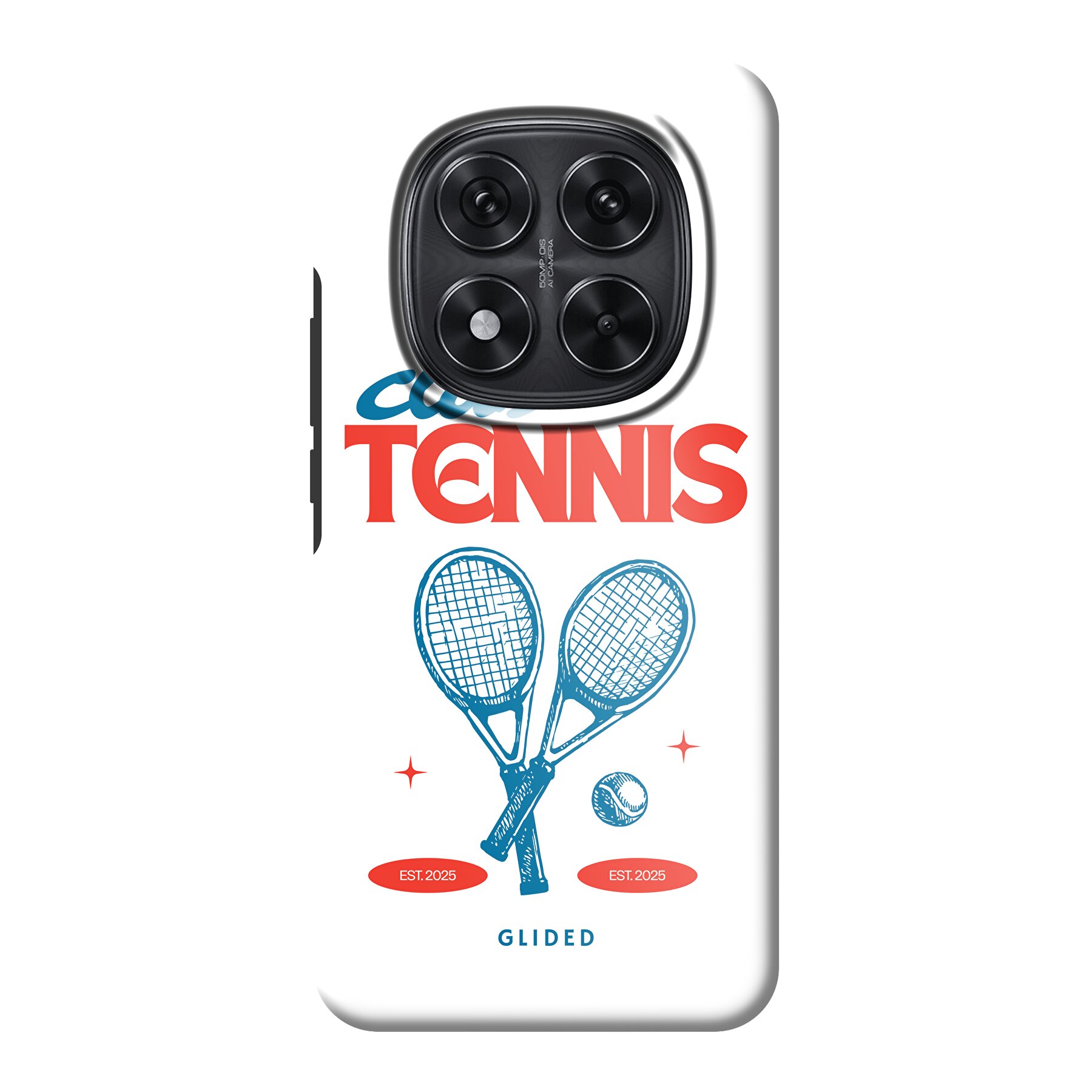 Izdelek slika Club Tennis - Xiaomi Redmi Note 14 Pro 5G Ohišje za telefon