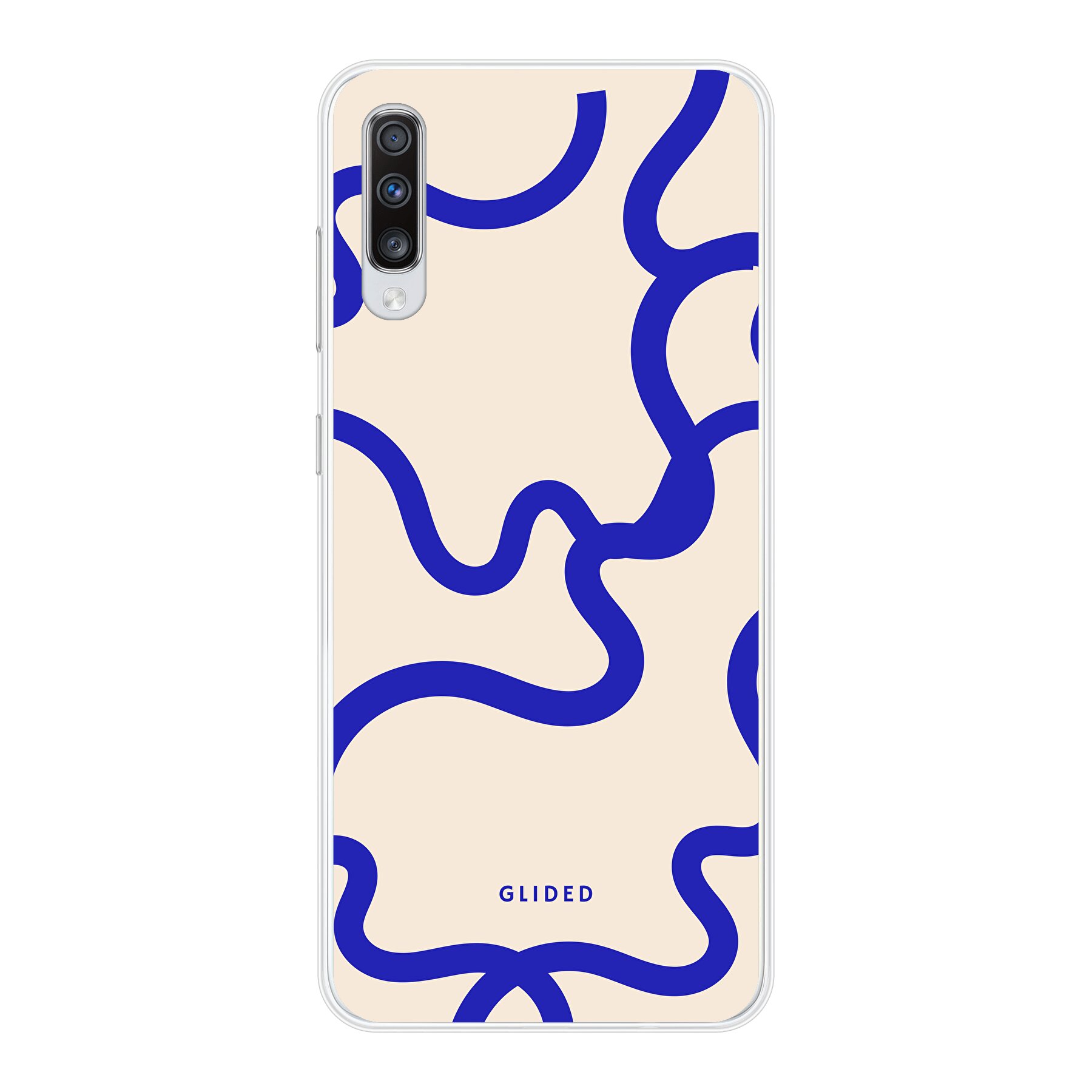 Blue Line - Samsung Galaxy A70 Handyhülle